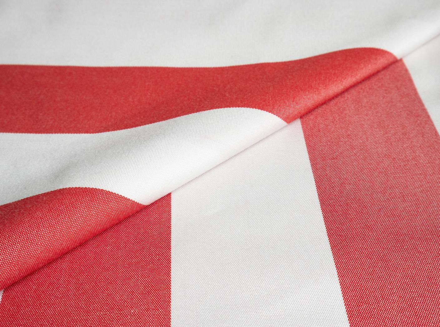 Fabric Garden Stripe 01465 Logo red Fabric Garden Stripe 01465 Logo red