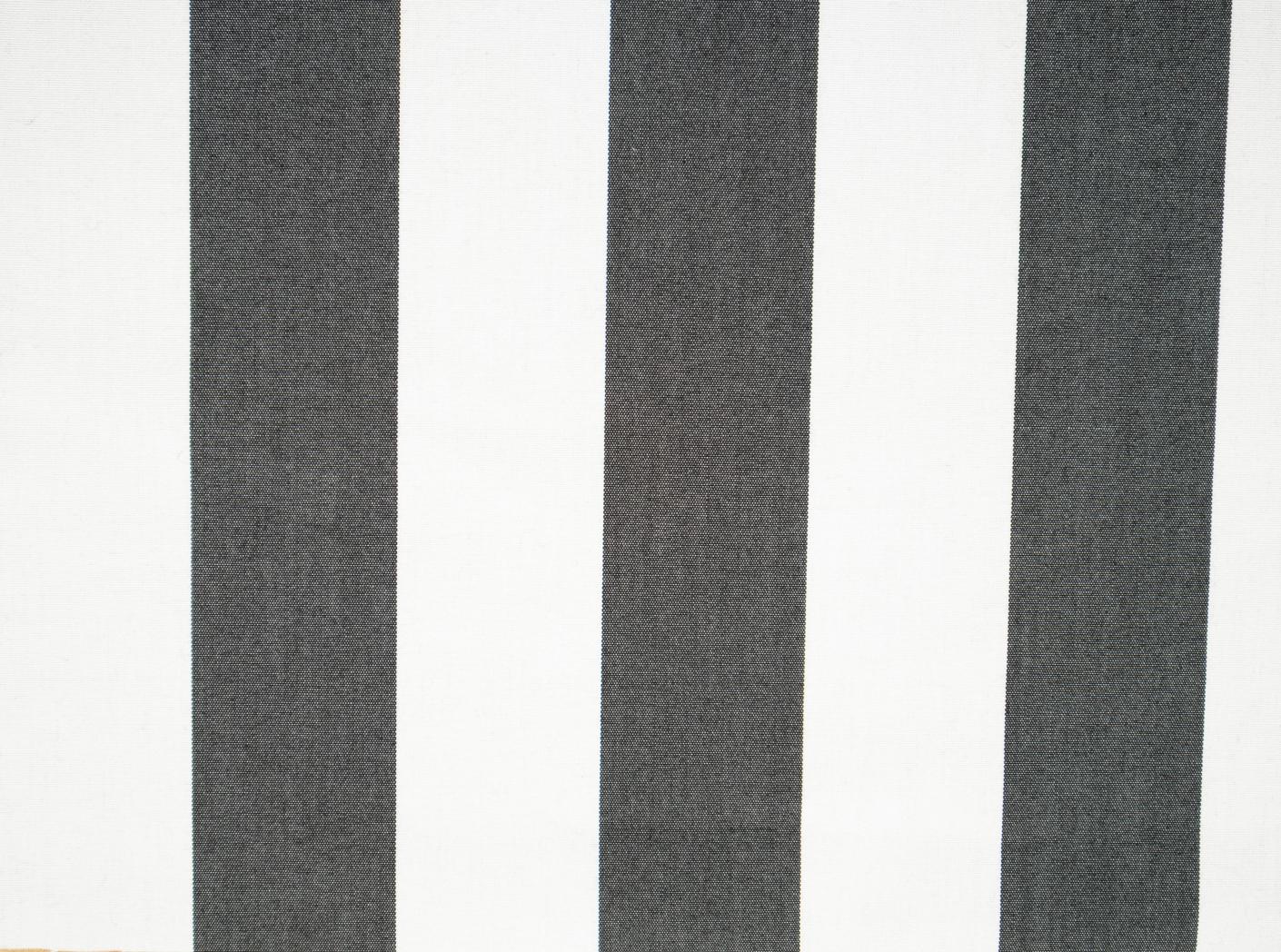 Fabric Garden Stripe 01446 Jet black Fabric Garden Stripe 01446 Jet black