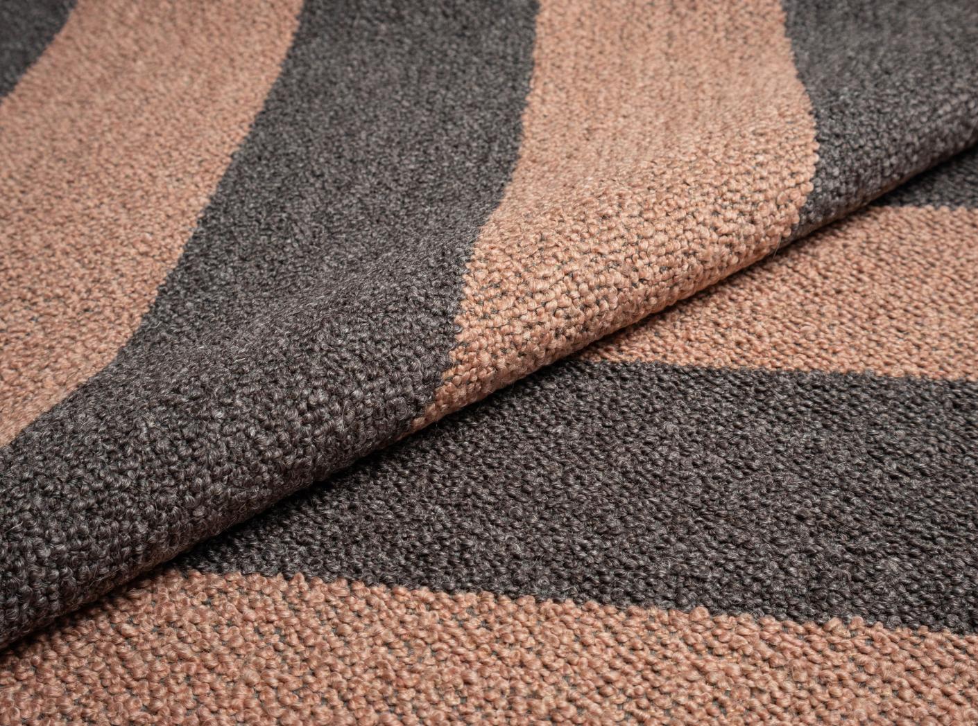 Fabric Barnum Stripe 5 Rose/Brown Fabric Barnum Stripe 5 Rose/Brown