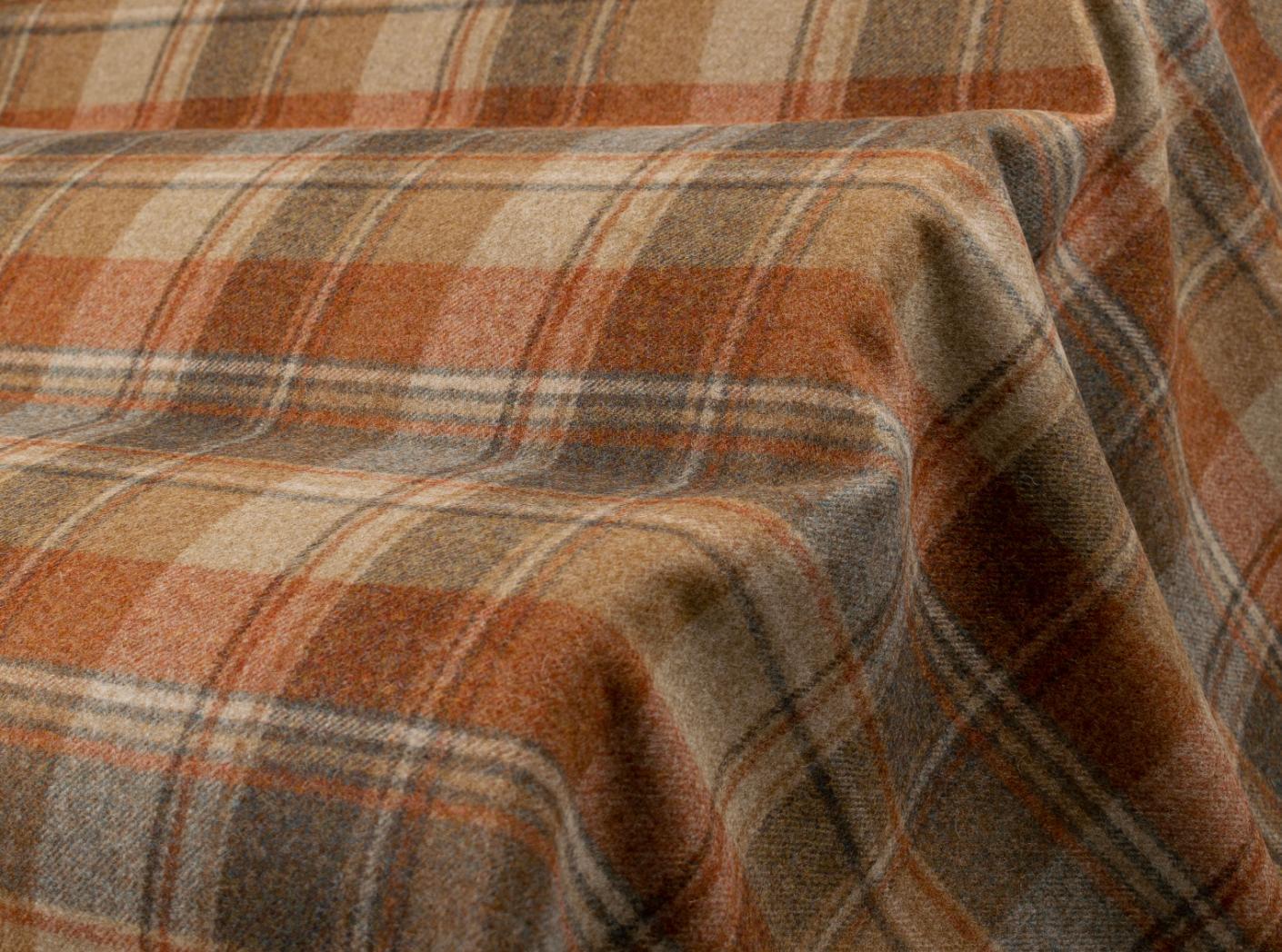 Fabric Chester Red earth Fabric Chester Red earth