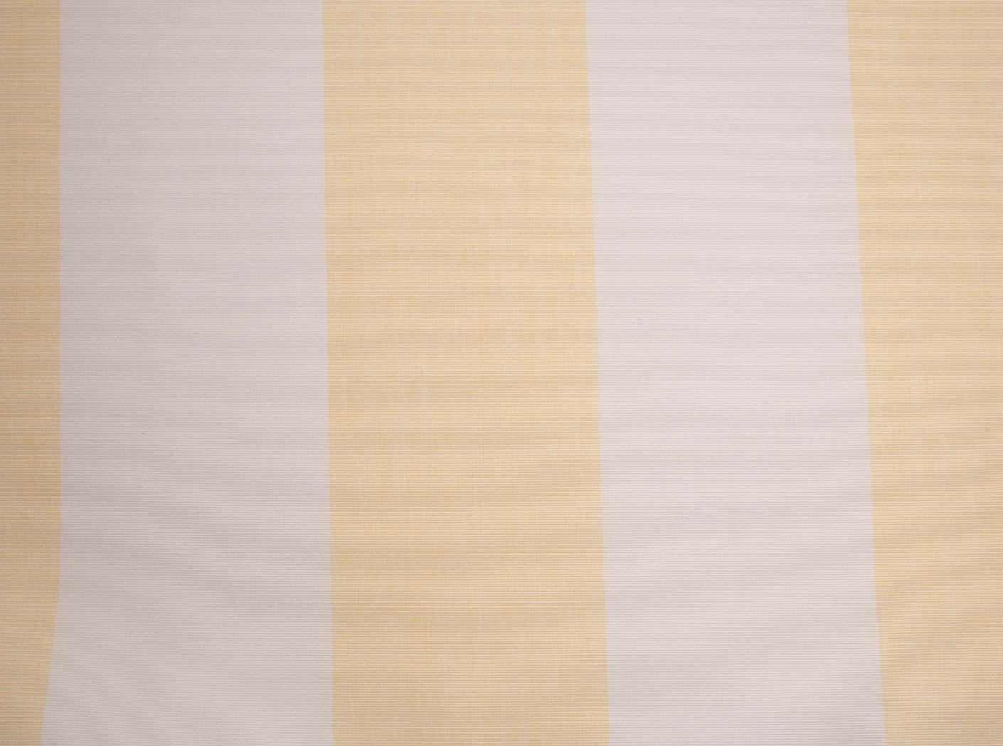 Awning fabric Docril Stripe 01263 White/Light yellow, 120cm Awning fabric Docril Stripe 01263 White/Light yellow, 120cm