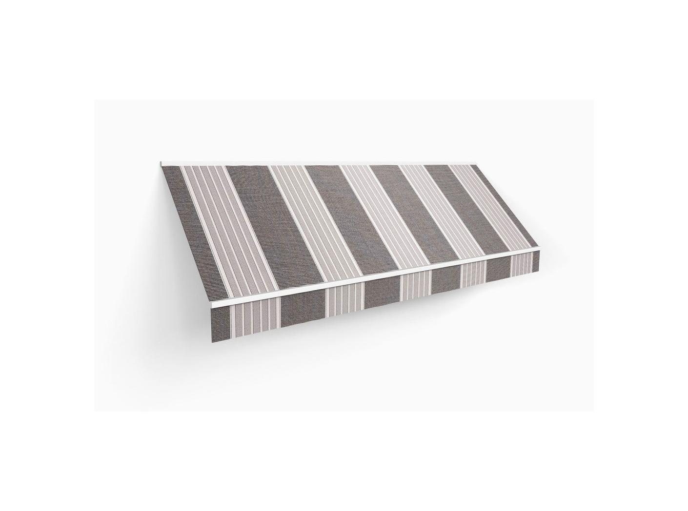 Awning fabric Docril Stripe 0129 Black/Light grey, 120cm Awning fabric Docril Stripe 0129 Black/Light grey, 120cm