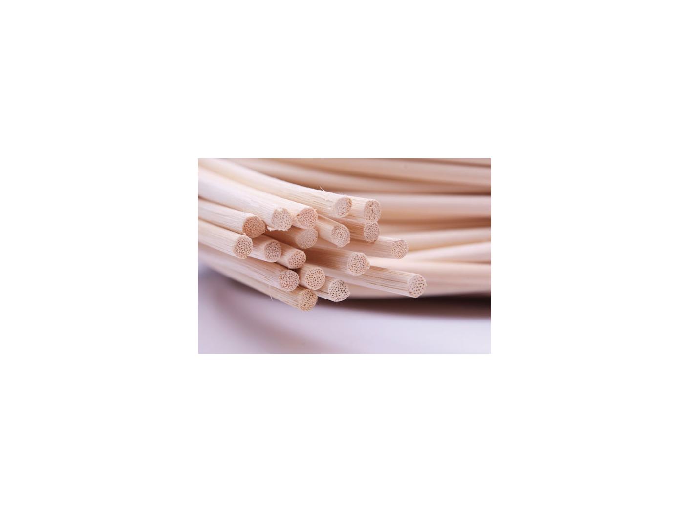 Round plint rattan, Ø4mm ca 30m/rl Round plint rattan, Ø4mm ca 30m/rl