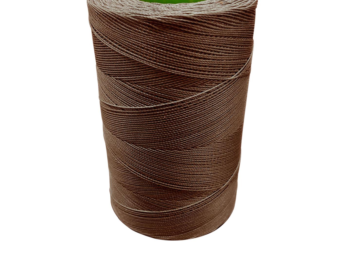 Sewing thread Serafil 15 waxed T90, 0186 Brown, 1000m/rl Sewing thread Serafil 15 waxed T90, 0186 Brown, 1000m/rl