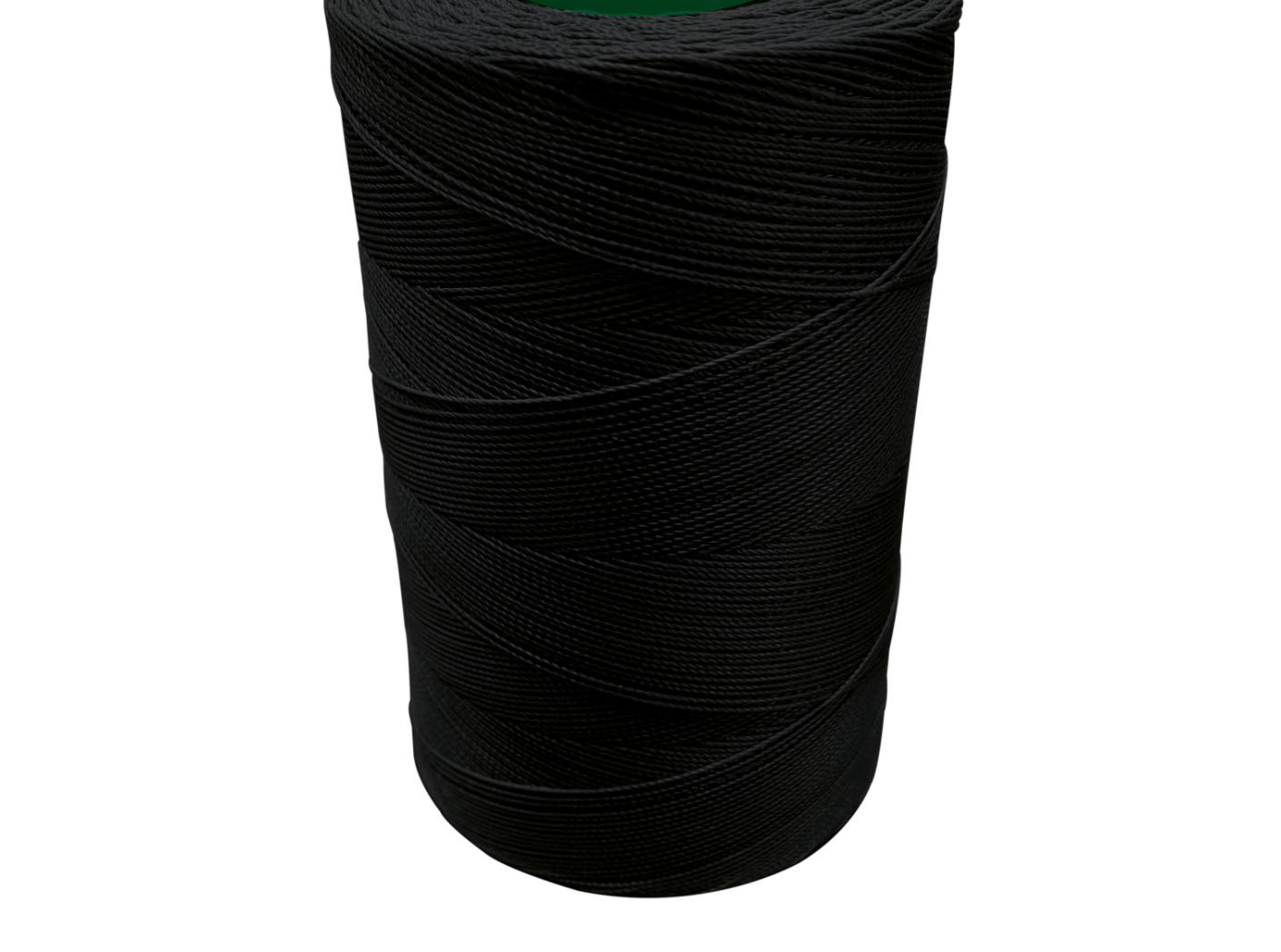Sewing thread Serafil 15 waxed T90, 4000 Black, 1000m/rl Sewing thread Serafil 15 waxed T90, 4000 Black, 1000m/rl