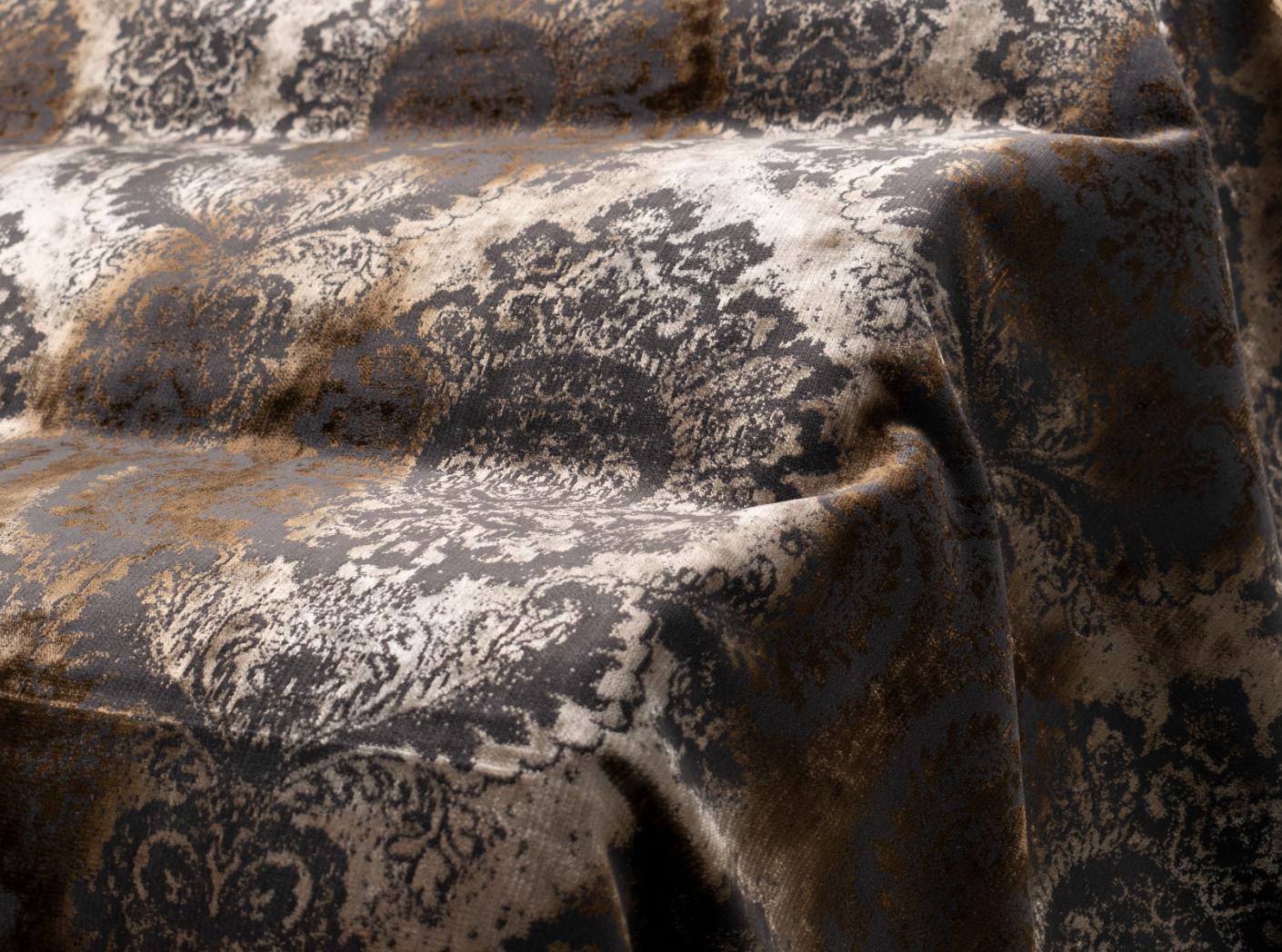 Fabric Barok Medallion 401 Marrone chiaro Fabric Barok Medallion 401 Marrone chiaro