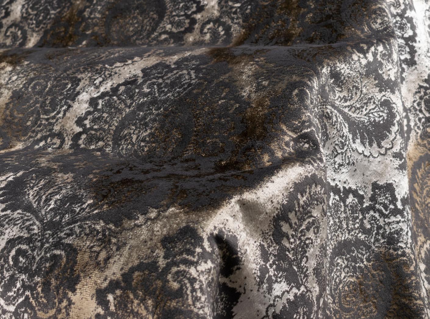 Fabric Barok Medallion 405 Grigio Fabric Barok Medallion 405 Grigio