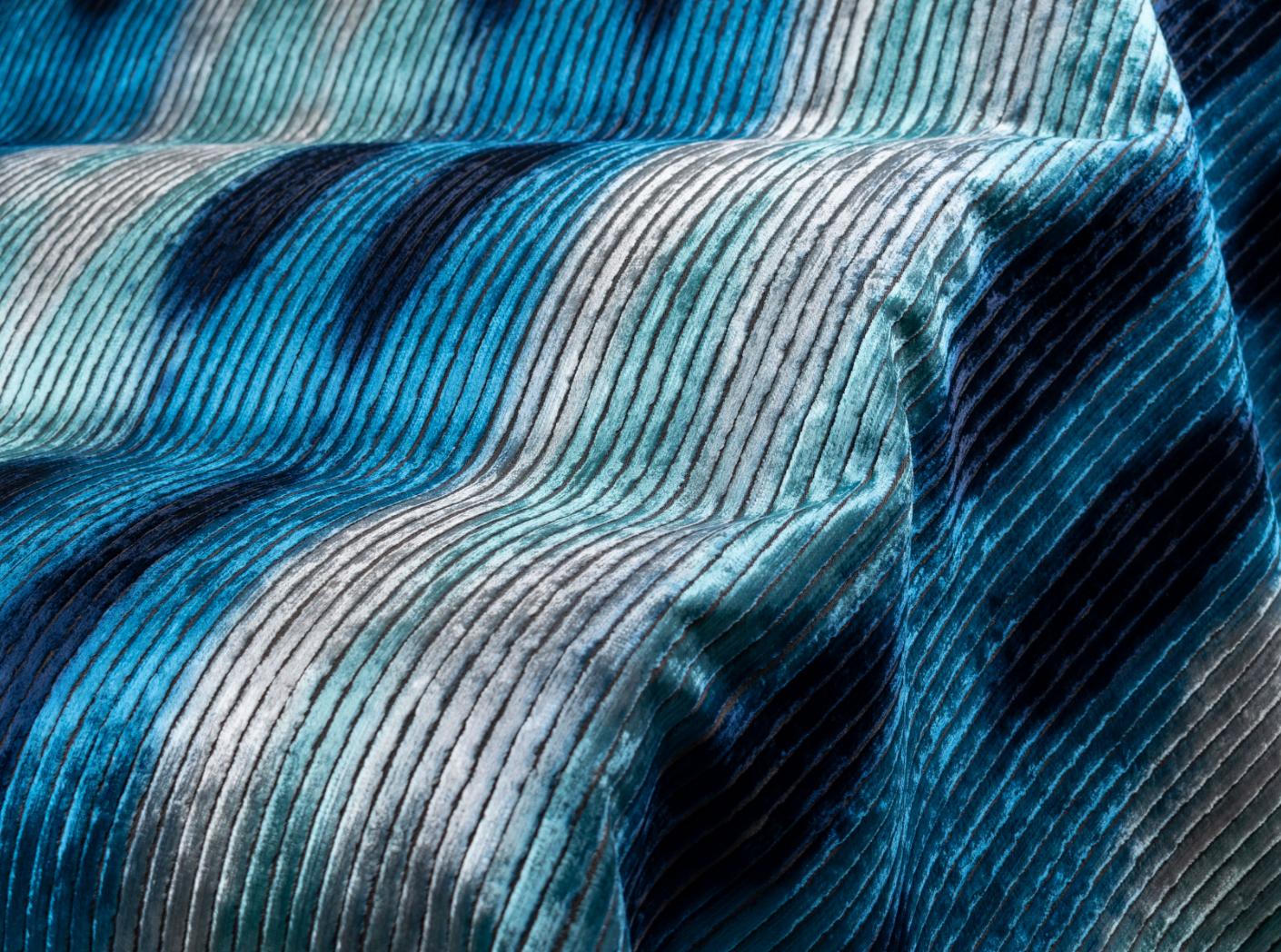 Fabric Barok Stripe 506 Blu Fabric Barok Stripe 506 Blu