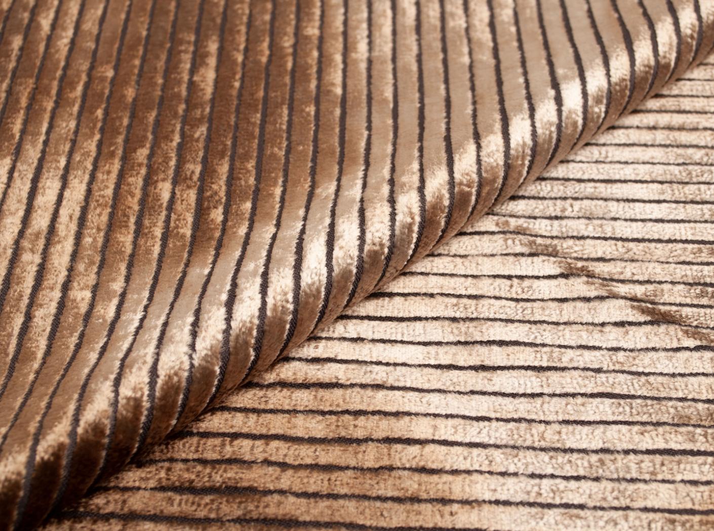 Fabric Barok Stripe 501 Marrone chiaro Fabric Barok Stripe 501 Marrone chiaro