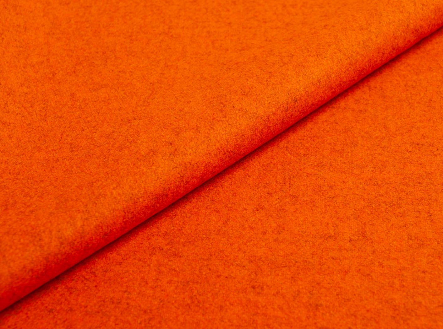 Fabric Wooly Plus 2278 Orange melange Fabric Wooly Plus 2278 Orange melange