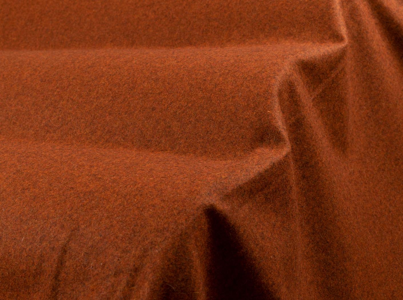 Fabric Wooly Plus 1040 Brick melange Fabric Wooly Plus 1040 Brick melange