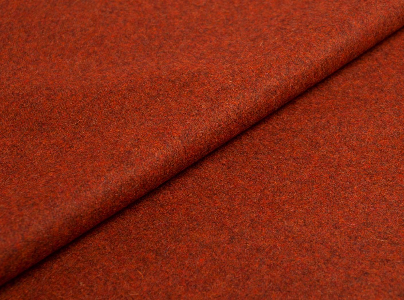 Fabric Wooly Plus 1040 Brick melange Fabric Wooly Plus 1040 Brick melange
