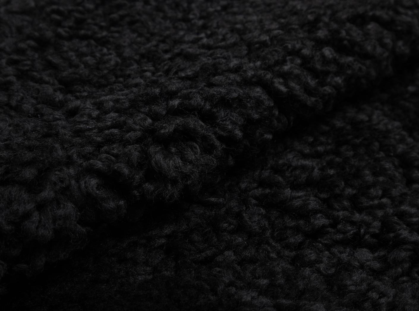 Sheepskin Canberra OEKO-TEX Black Sheepskin Canberra OEKO-TEX Black