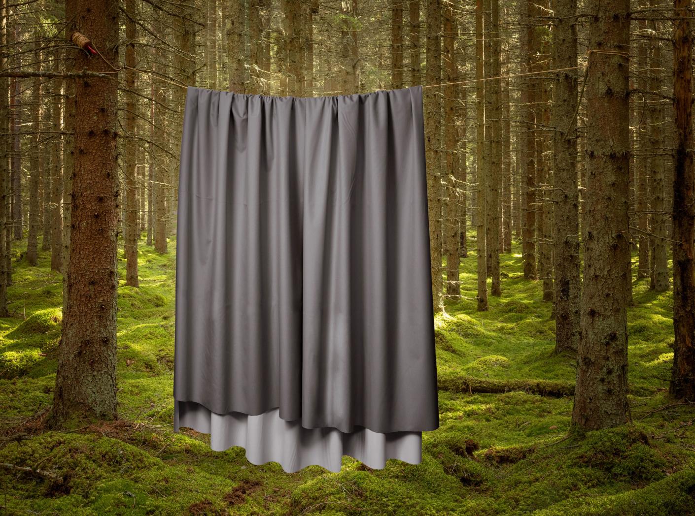 Curtain Bologna Black-out FR 007 Anthra, 280cm Curtain Bologna Black-out FR 007 Anthra, 280cm