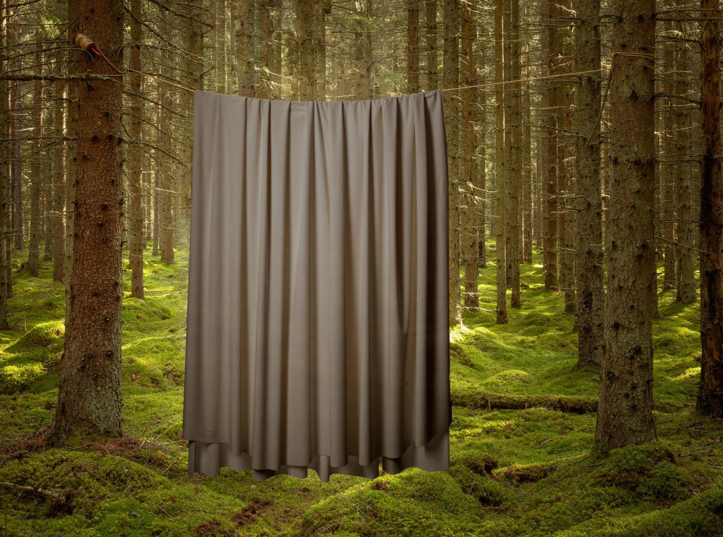 Curtain Roma Velvet FR 15 Bistre, 300cm Curtain Roma Velvet FR 15 Bistre, 300cm
