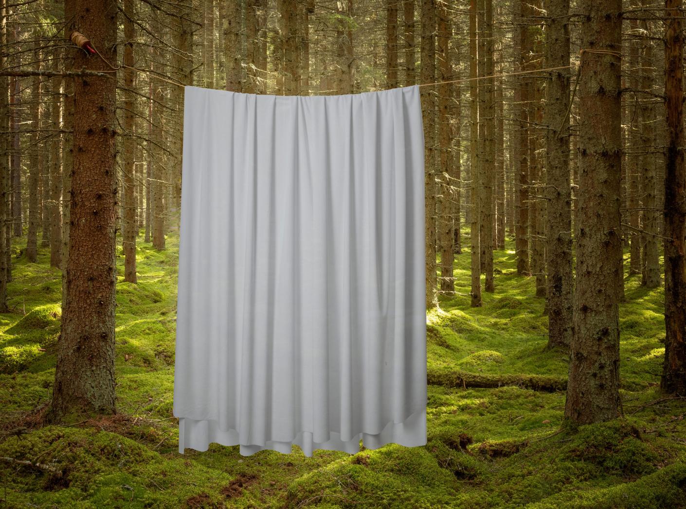 Curtain Roma Velvet FR 34 Gris, 300cm Curtain Roma Velvet FR 34 Gris, 300cm