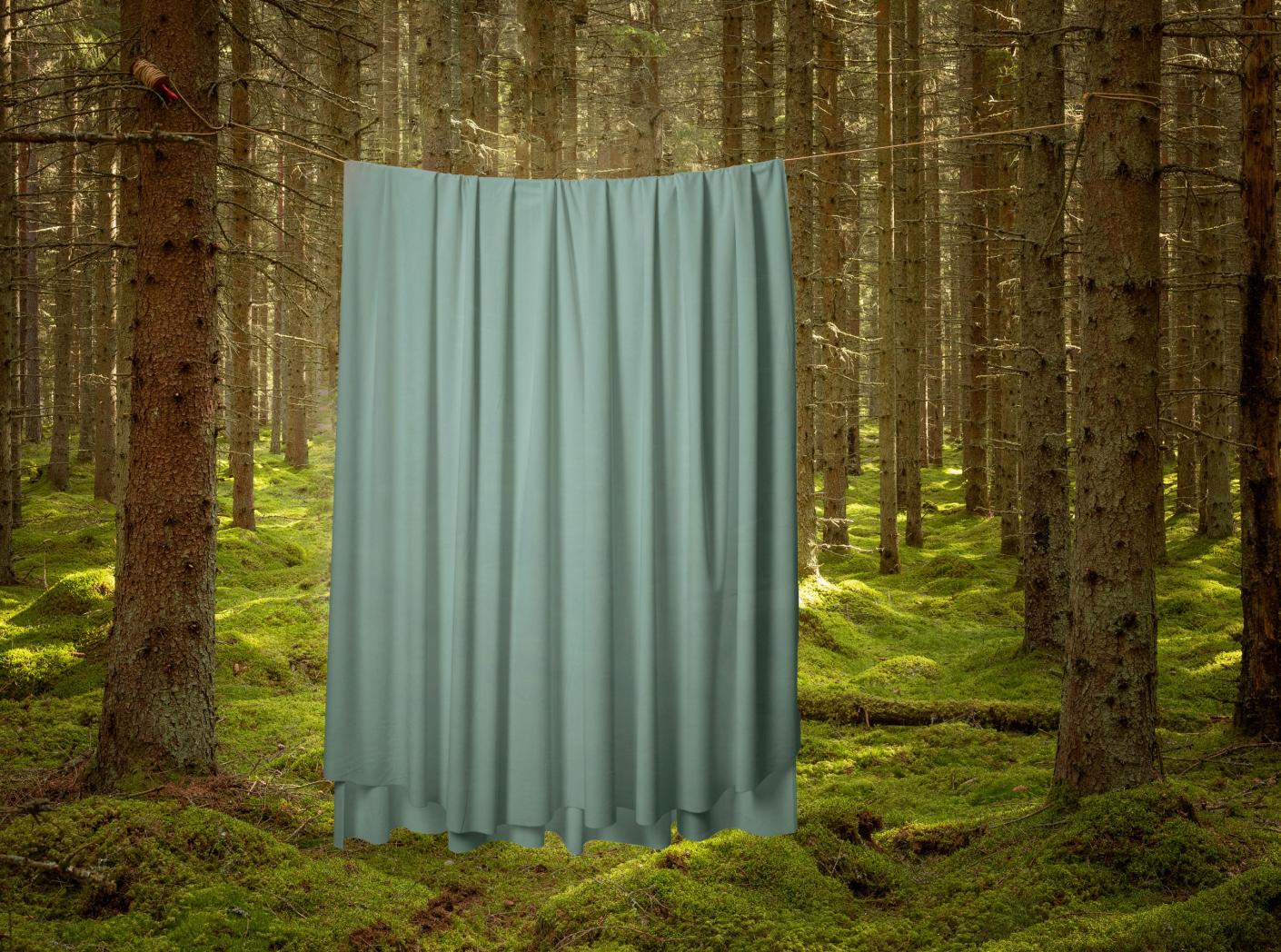 Curtain Roma Velvet FR 41 Mineral, 300cm Curtain Roma Velvet FR 41 Mineral, 300cm