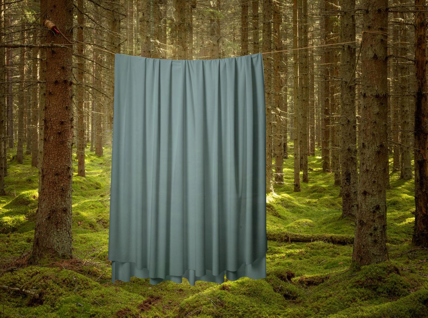 Curtain Roma Velvet FR 38 Cool, 300cm Curtain Roma Velvet FR 38 Cool, 300cm