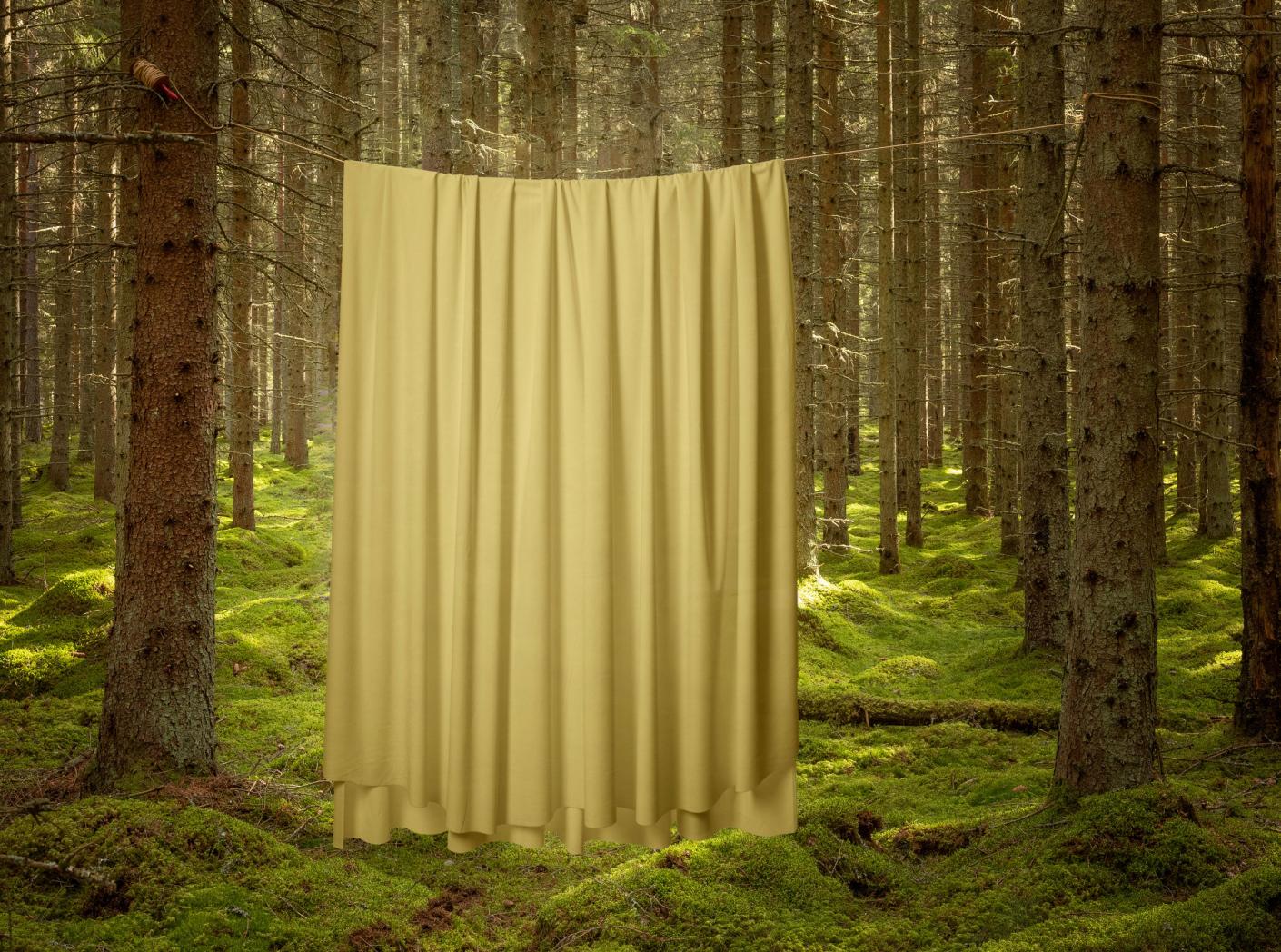 Curtain Roma Velvet FR 18 Acid, 300cm Curtain Roma Velvet FR 18 Acid, 300cm