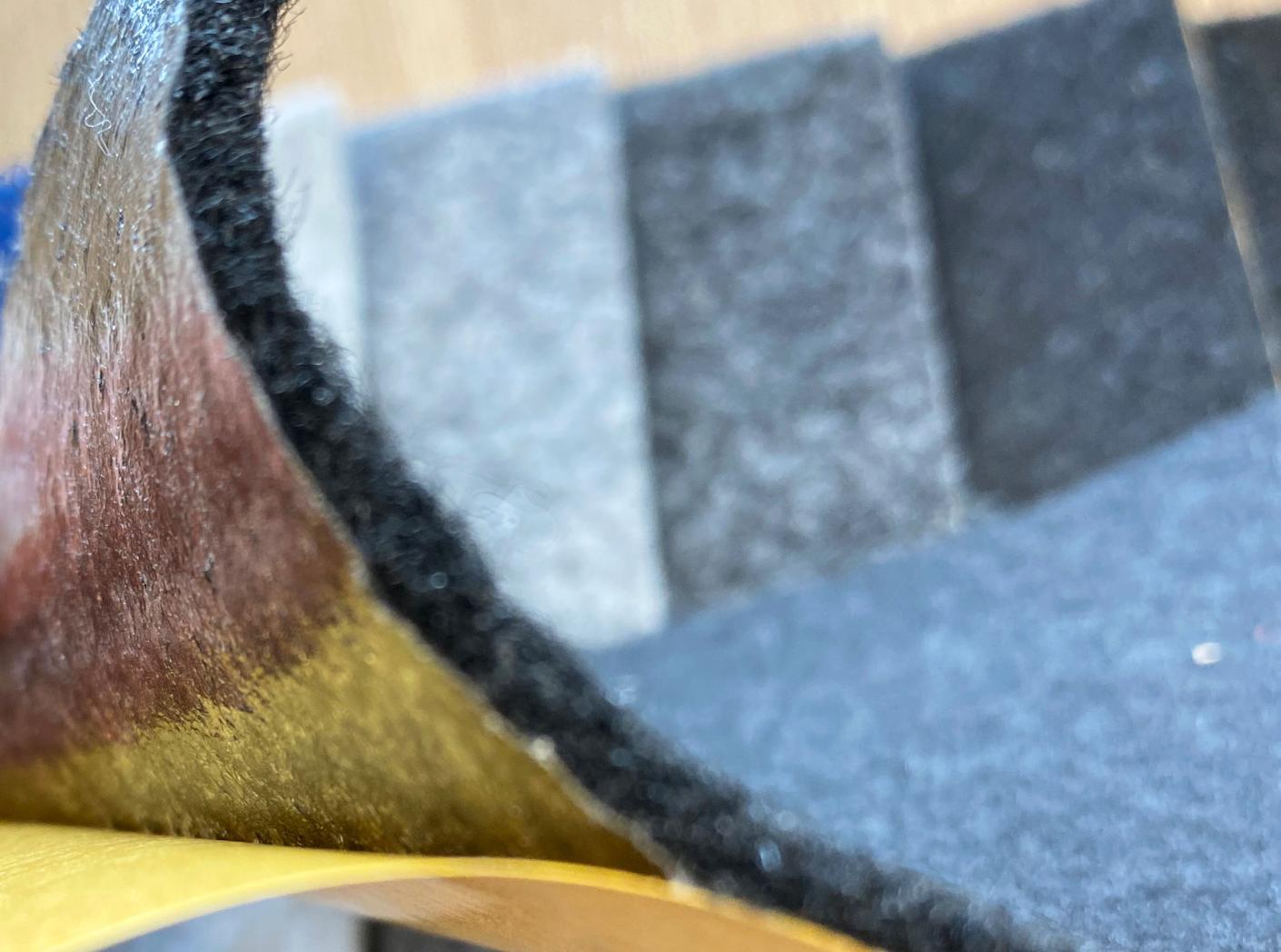 Felt adhesive Black, 133cm Felt adhesive Black, 133cm