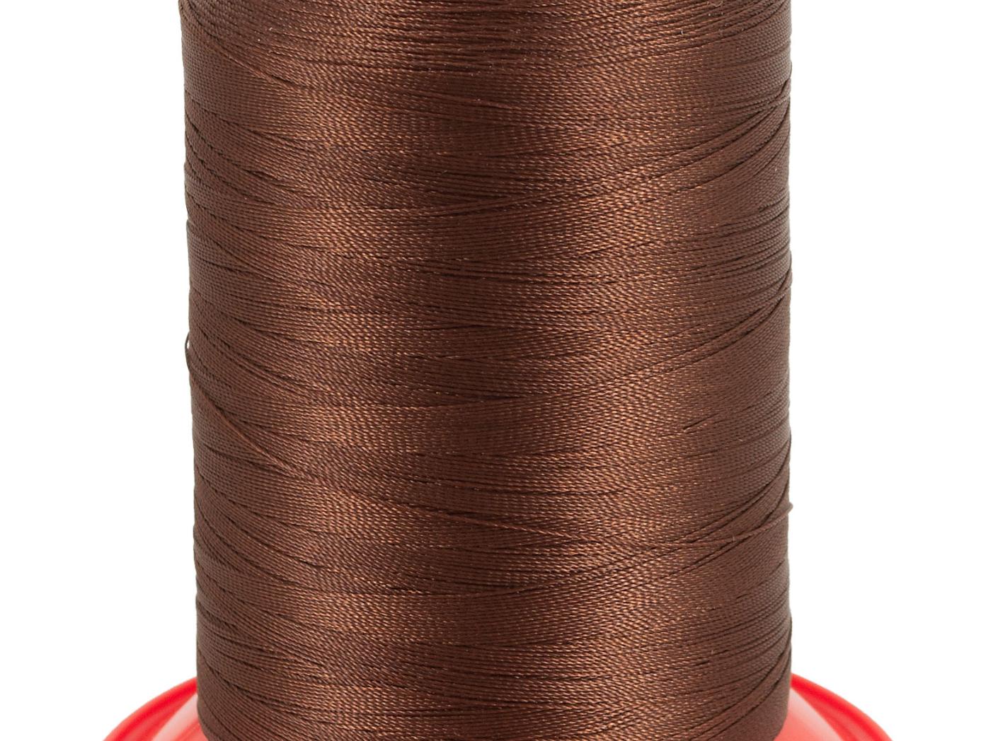 Sewing thread Serafil 40, 975 Dark brown, 1200m/rl Sewing thread Serafil 40, 975 Dark brown, 1200m/rl