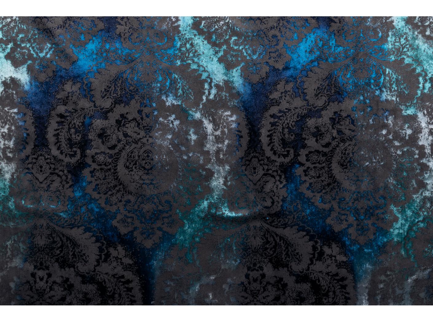Fabric Barok Medallion 406 Blu Fabric Barok Medallion 406 Blu