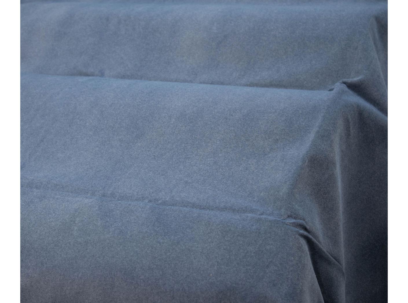 Fabric Megan Melange+ 320 Denim Fabric Megan Melange+ 320 Denim