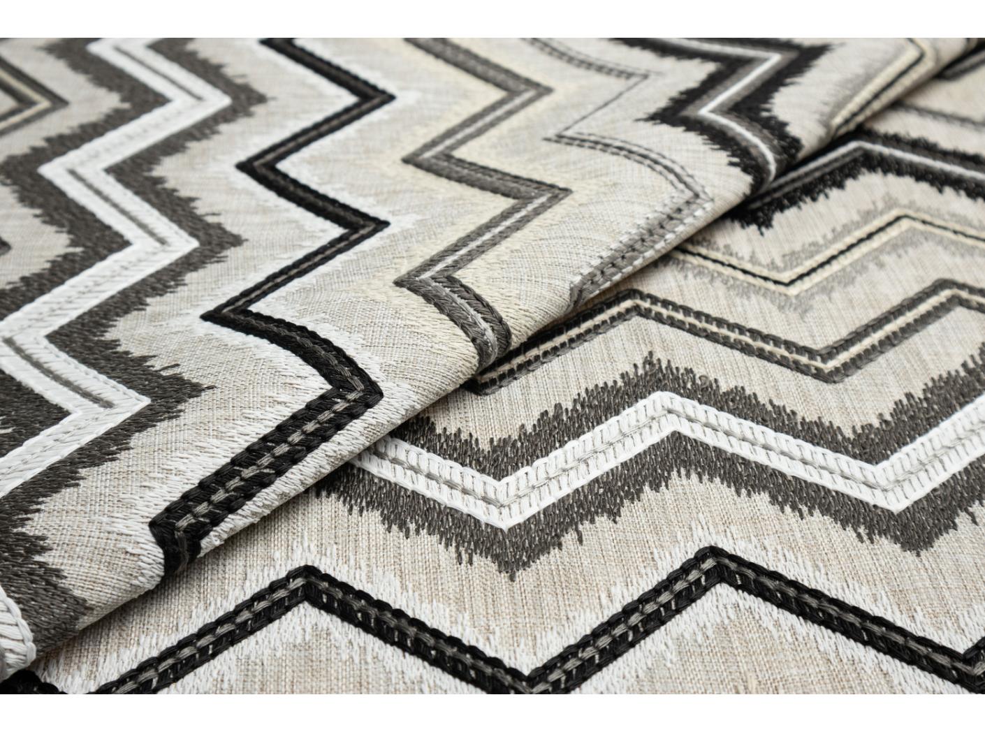 Fabric Veranda Zig Zag 07 Iron Fabric Veranda Zig Zag 07 Iron