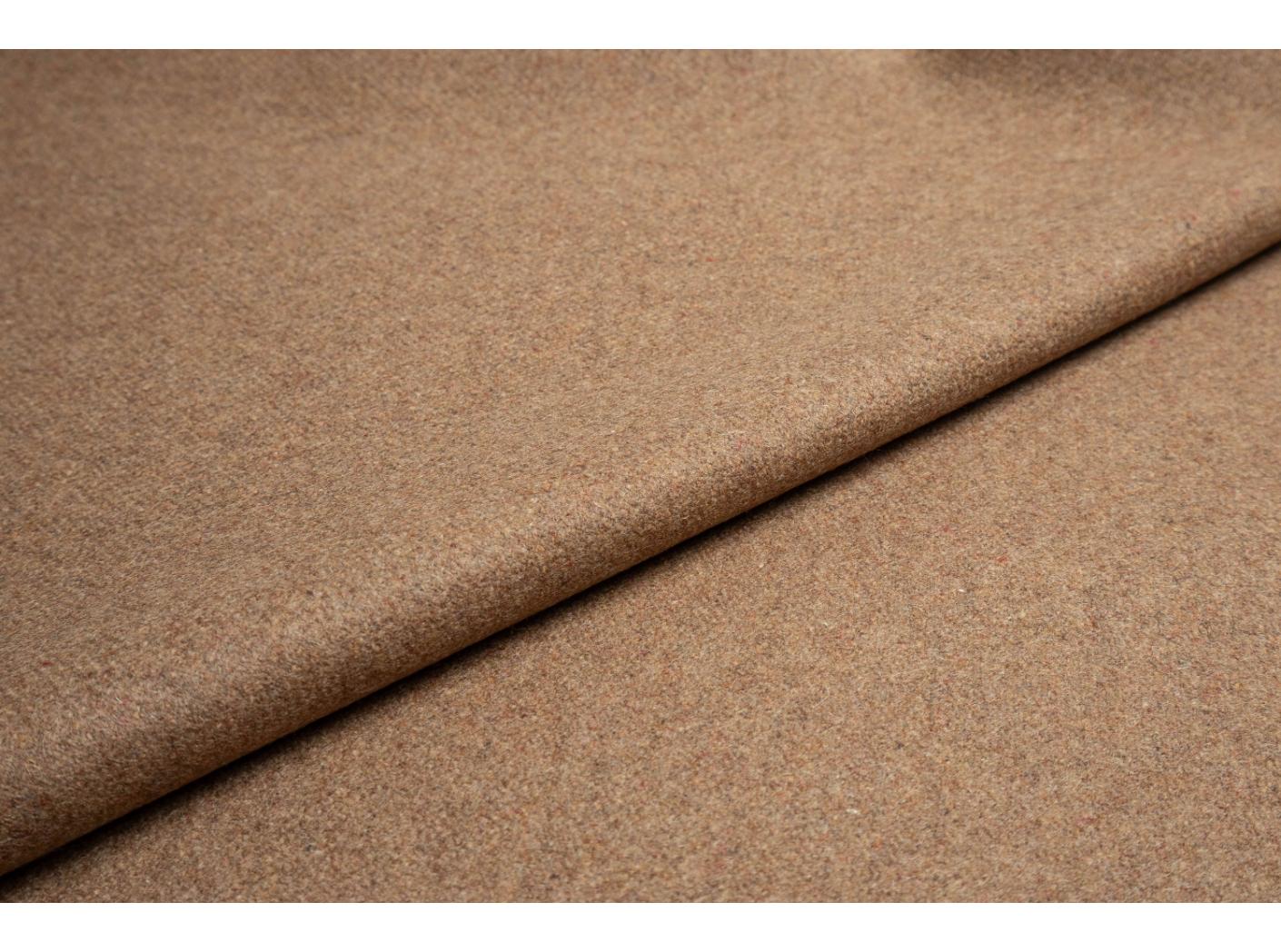 Fabric Wooly 1026B Dark camel Fabric Wooly 1026B Dark camel