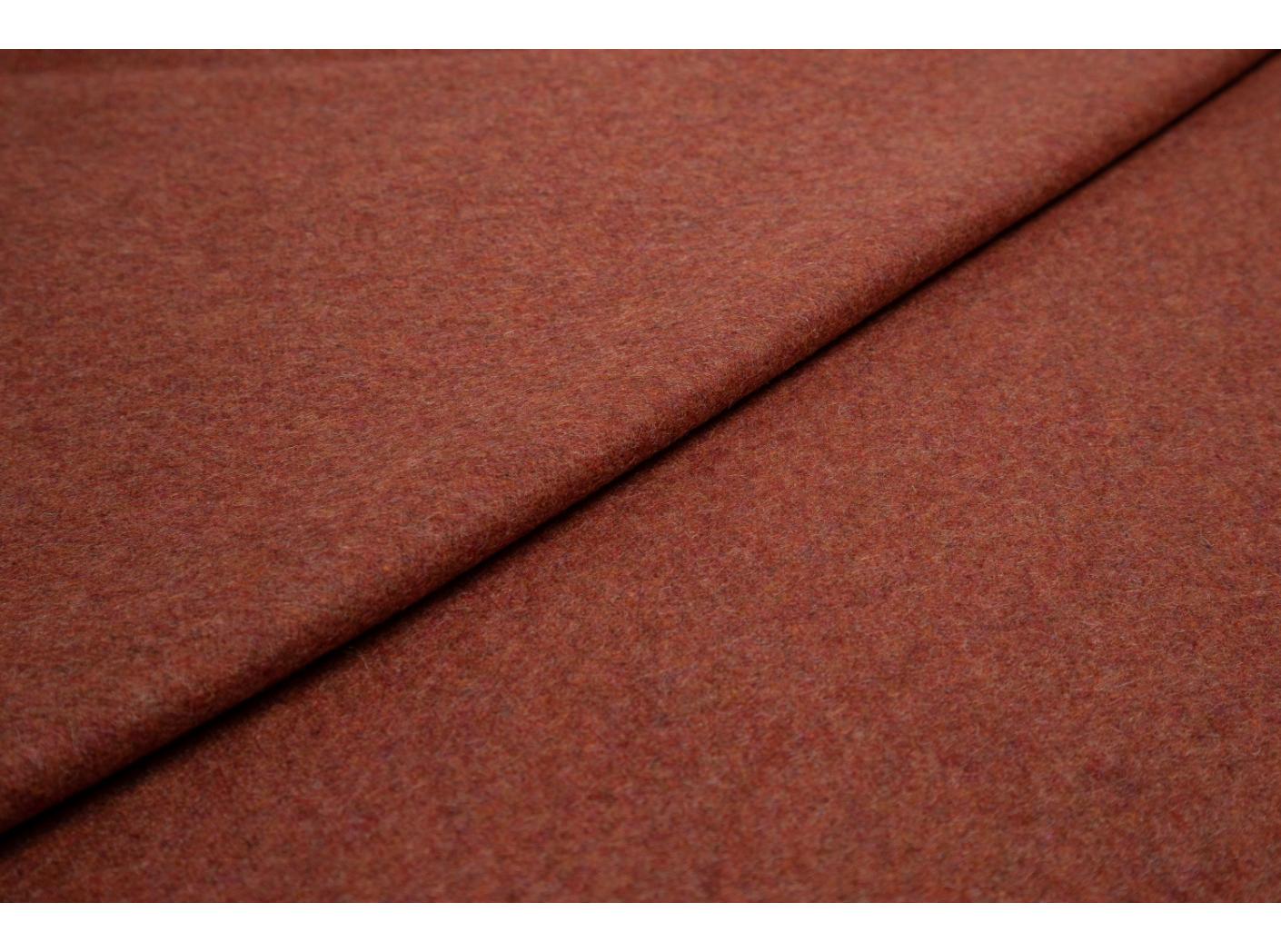 Fabric Wooly Wide 2016 B Dark Terracotta Fabric Wooly Wide 2016 B Dark Terracotta