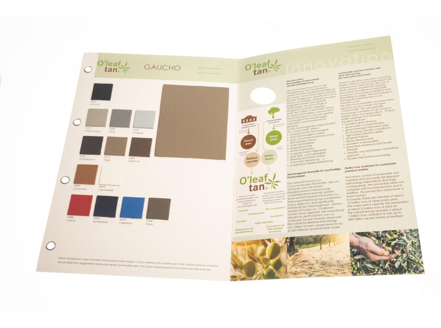 Mustermappe Leder Reinhardt Gaucho Mustermappe Leder Reinhardt Gaucho