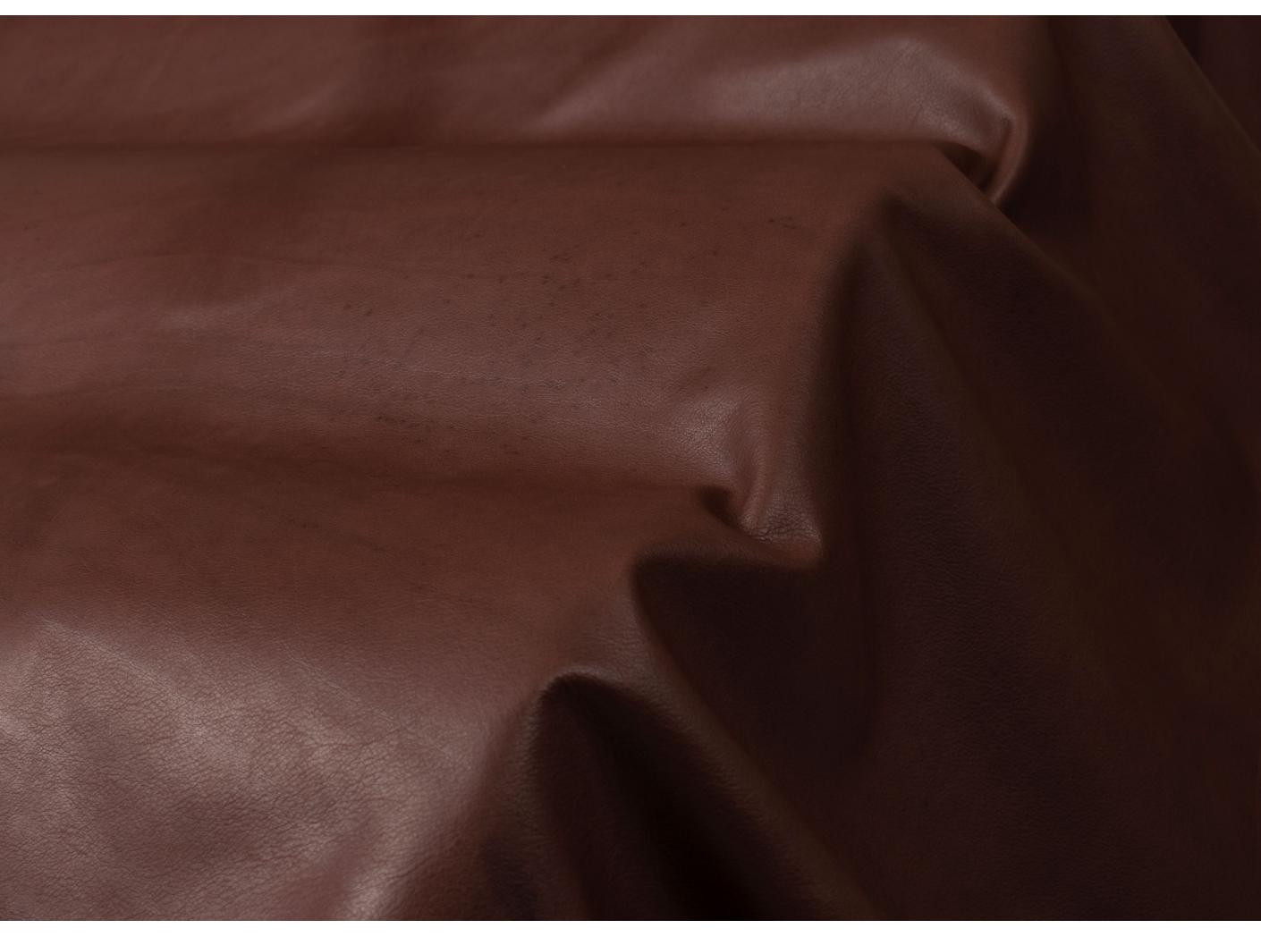 Leather Olive-tanned Vitoria Mahagoni Leather Olive-tanned Vitoria Mahagoni