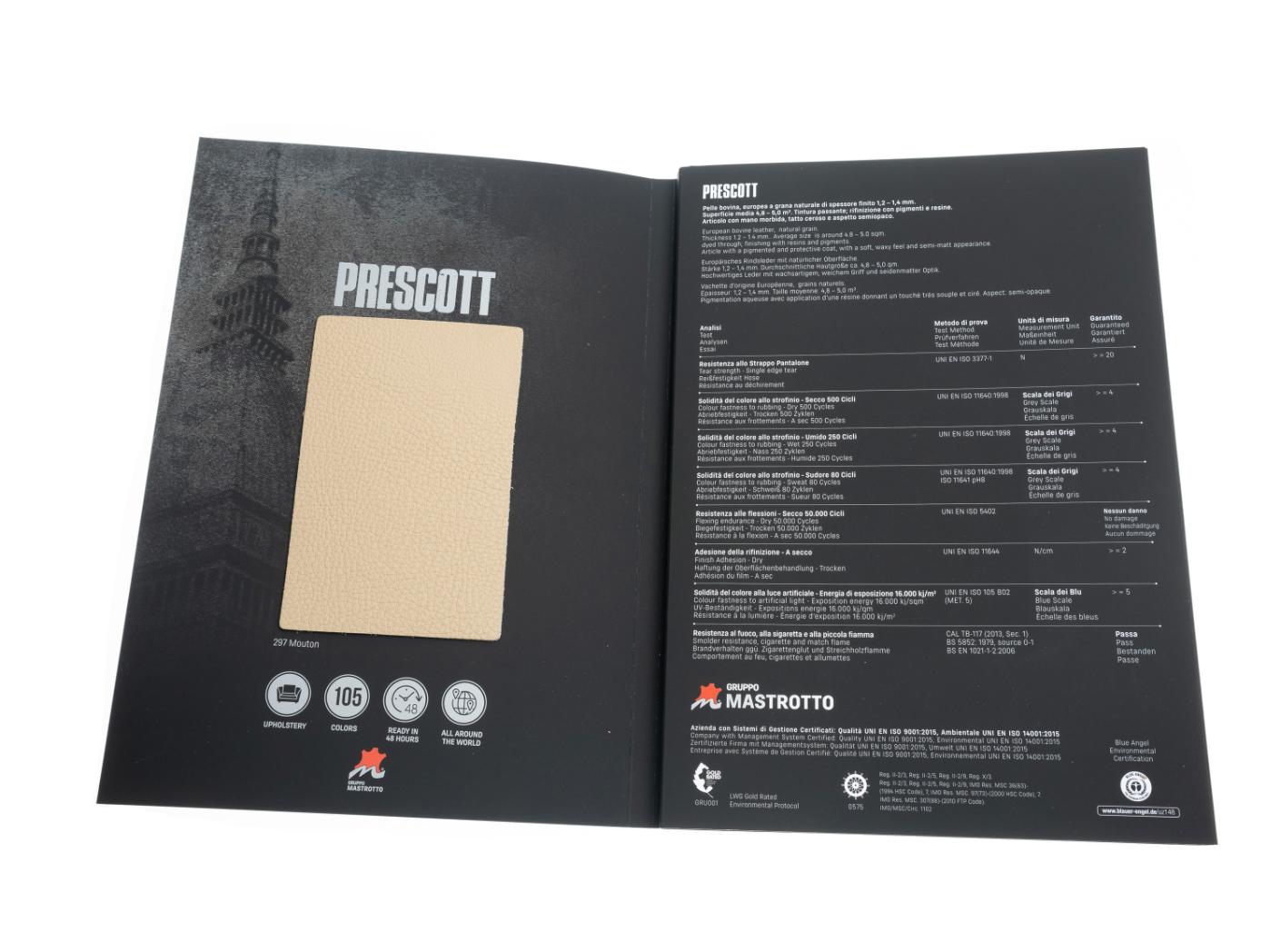 Mustermappe Mastrotto Prescott Mustermappe Mastrotto Prescott