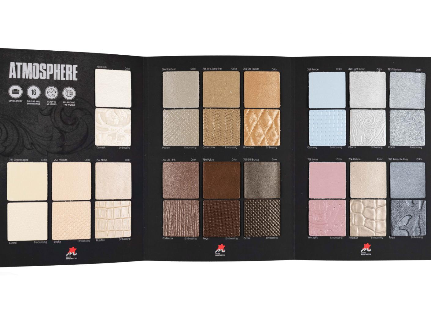 Mustermappe Mastrotto Atmosphere Mustermappe Mastrotto Atmosphere