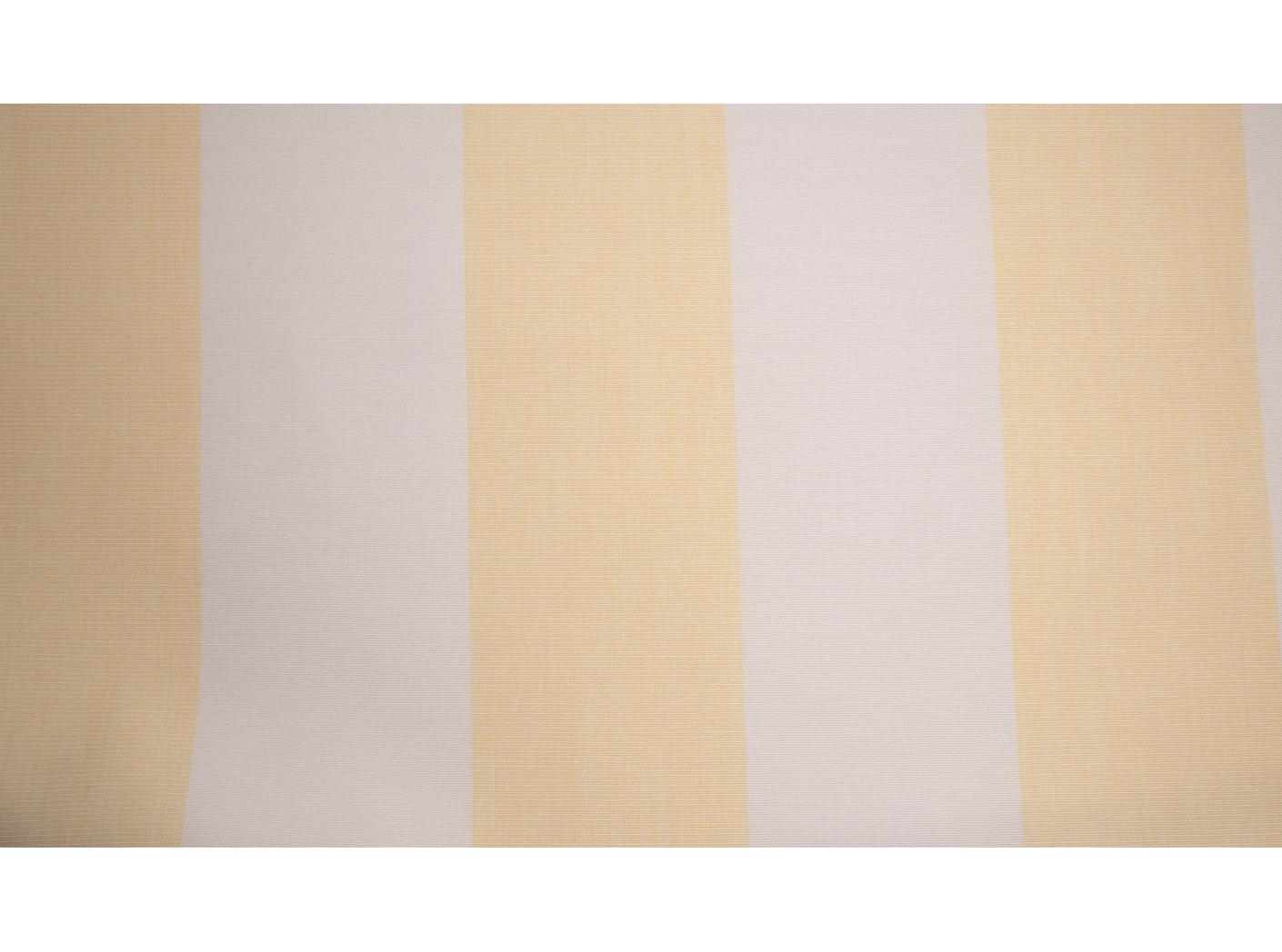 Awning fabric Docril Stripe 01263 White/Limonetto, 120cm Awning fabric Docril Stripe 01263 White/Limonetto, 120cm