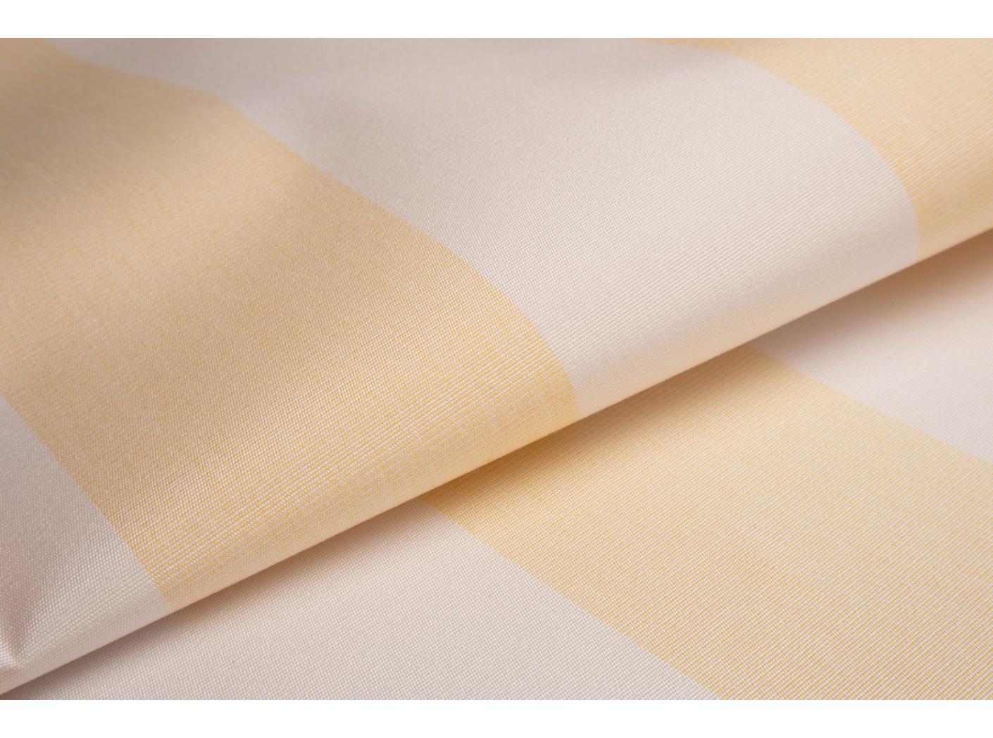 Awning fabric Docril Stripe 01263 White/Limonetto, 120cm Awning fabric Docril Stripe 01263 White/Limonetto, 120cm