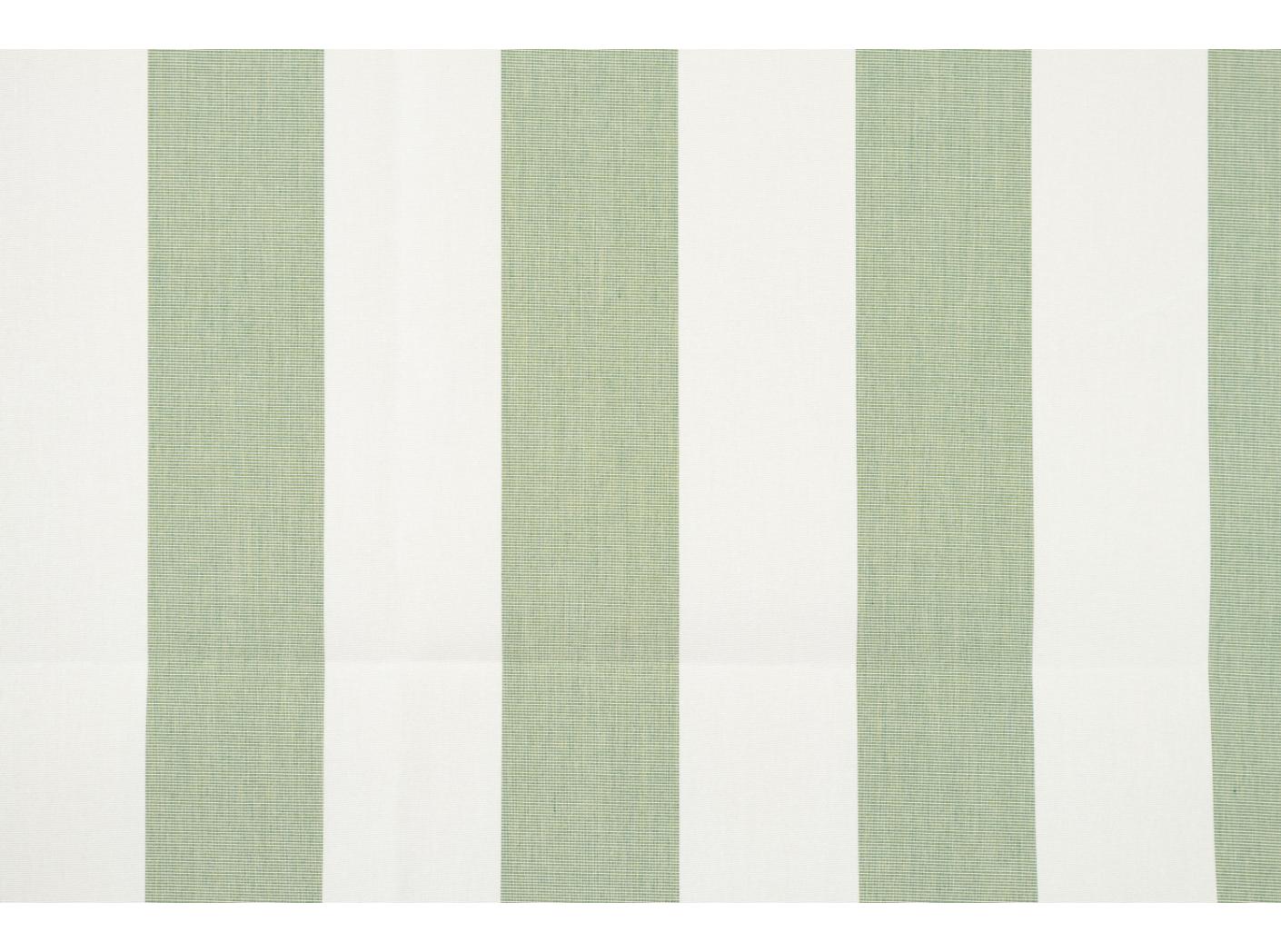 Awning fabric Docril Stripe 01265 White/Meadow, 120cm Awning fabric Docril Stripe 01265 White/Meadow, 120cm