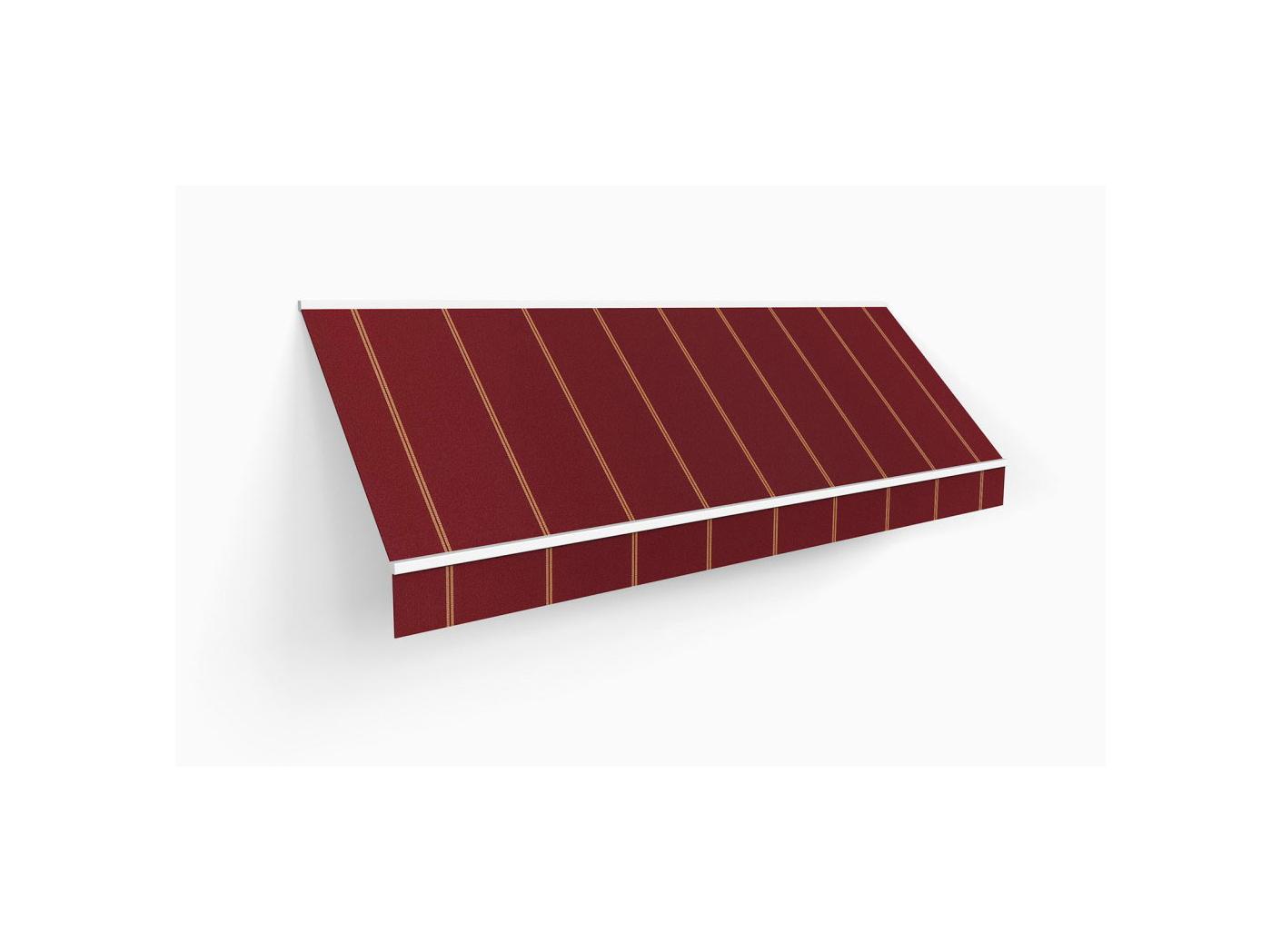 Awning fabric Docril Stripe 00170 Minimal red wine, 120cm Awning fabric Docril Stripe 00170 Minimal red wine, 120cm