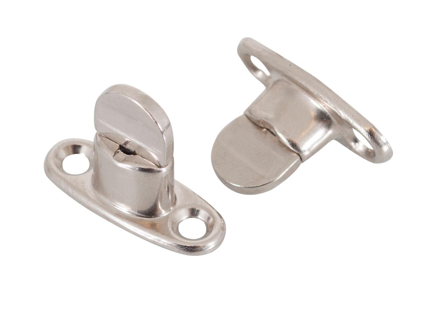 Sufflet knob Nickel plated, 1 snap/6mm, 100pc/fp Sufflet knob Nickel plated, 1 snap/6mm, 100pc/fp