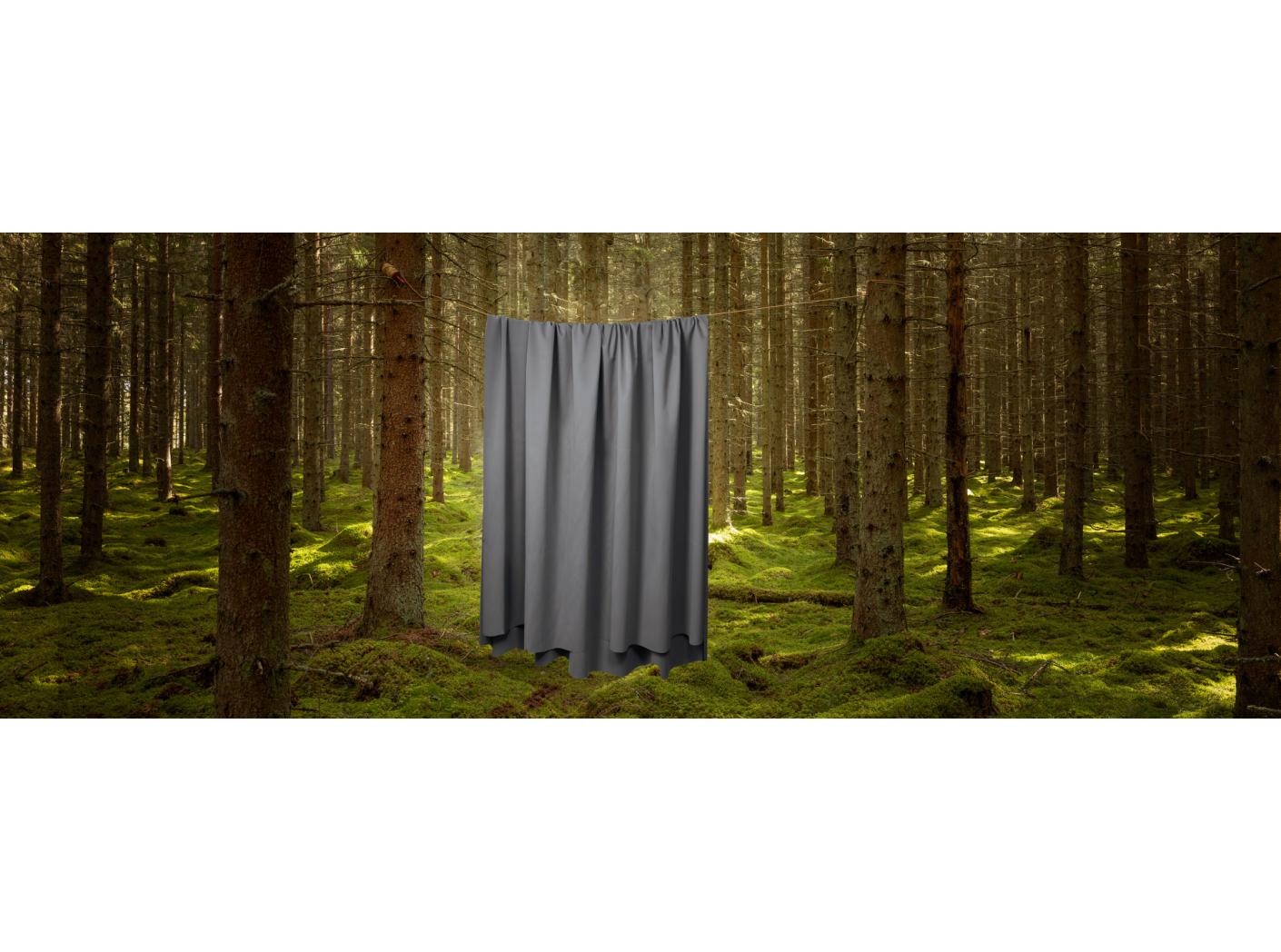 Curtain Garda Dim-out FR 305 Pewter, 300cm Curtain Garda Dim-out FR 305 Pewter, 300cm