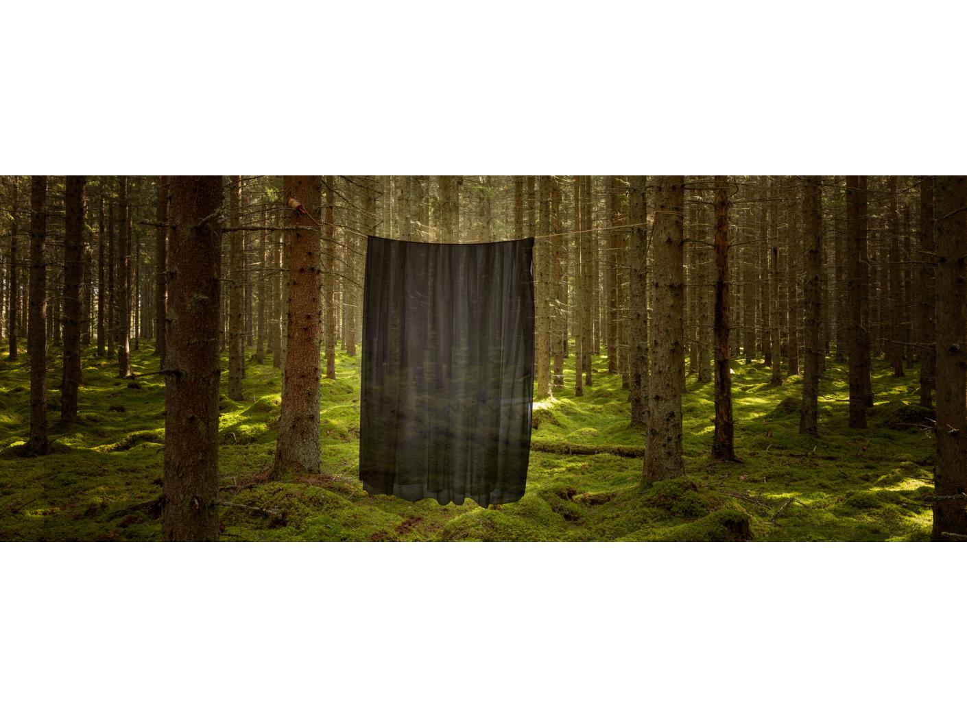 Curtain Modena FR 199 Black, 300cm Curtain Modena FR 199 Black, 300cm