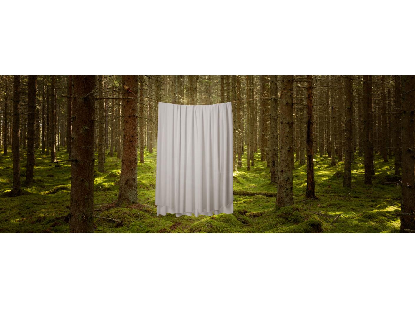 Curtain Roma Velvet FR 60 Ivory, 300cm Curtain Roma Velvet FR 60 Ivory, 300cm