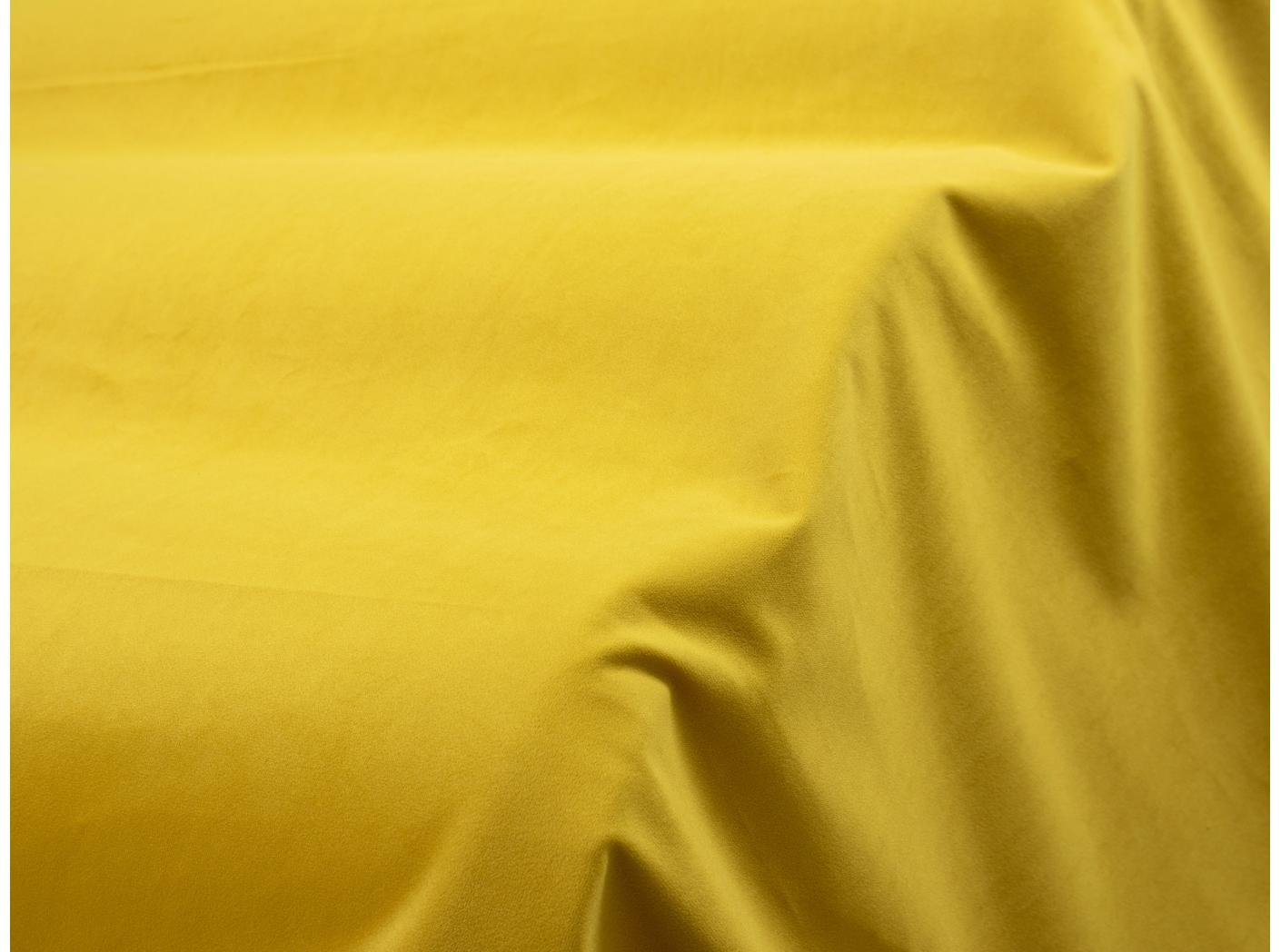 Curtain Roma Velvet FR 17 Yellow, 300cm Curtain Roma Velvet FR 17 Yellow, 300cm
