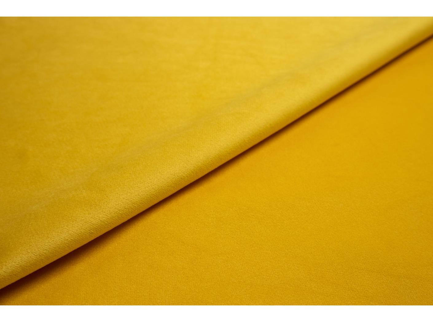 Curtain Roma Velvet FR 17 Yellow, 300cm Curtain Roma Velvet FR 17 Yellow, 300cm
