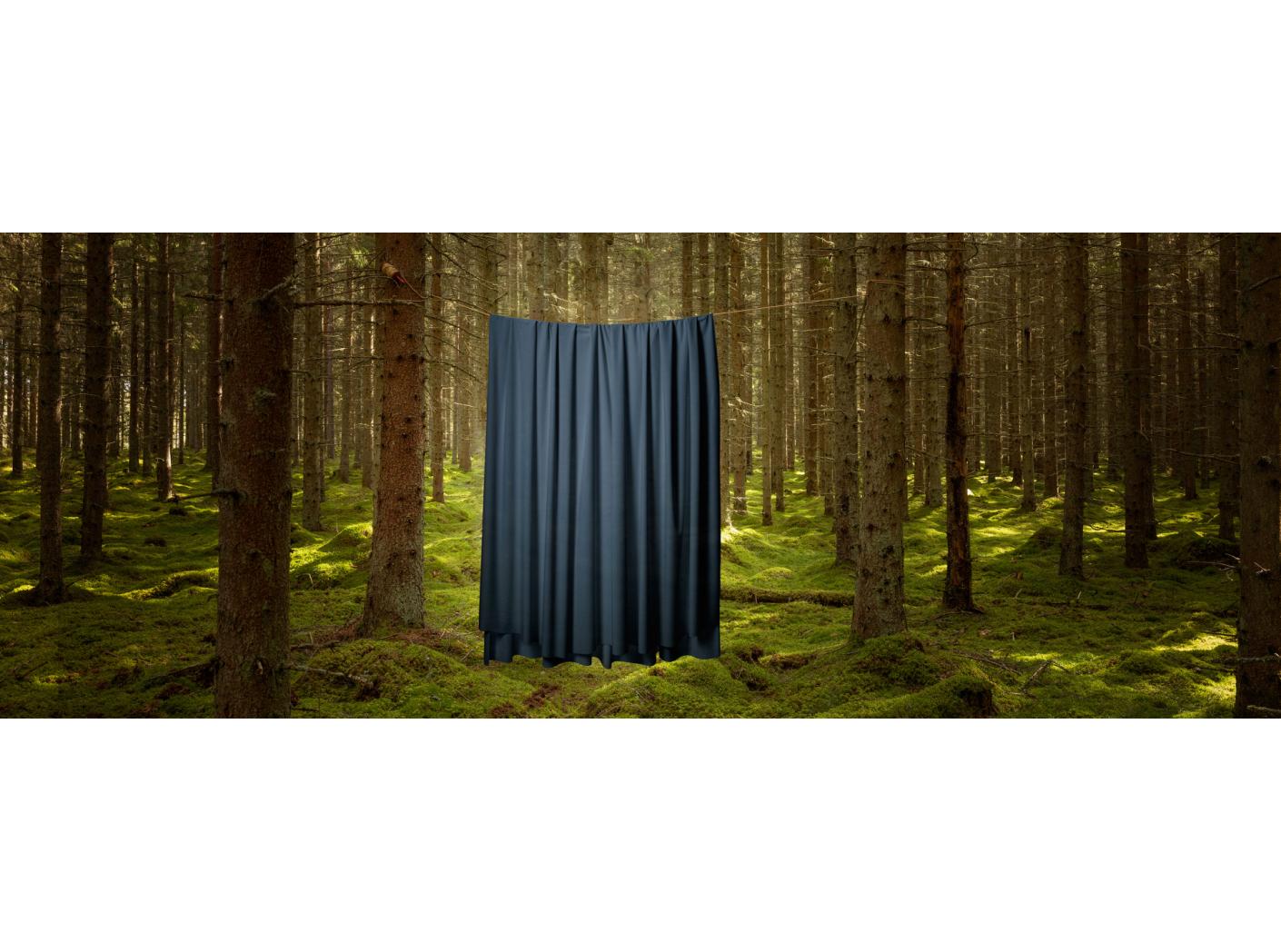 Curtain Roma Velvet FR 61 Ink, 300cm Curtain Roma Velvet FR 61 Ink, 300cm