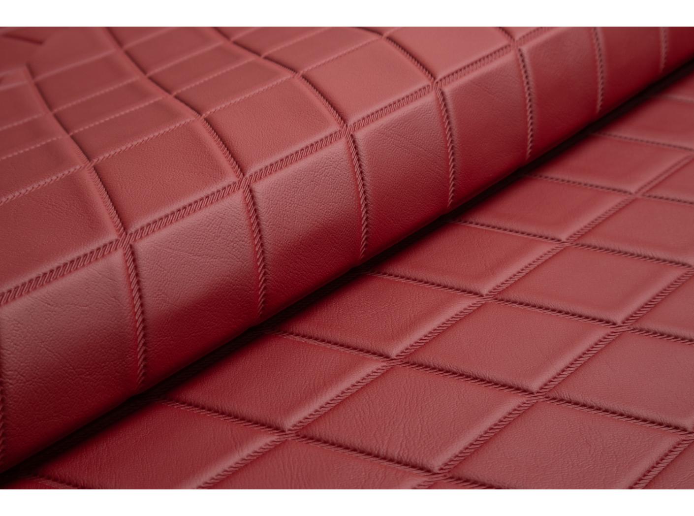 Artificial leather Pisa SQUARE 9481 Wine Artificial leather Pisa SQUARE 9481 Wine