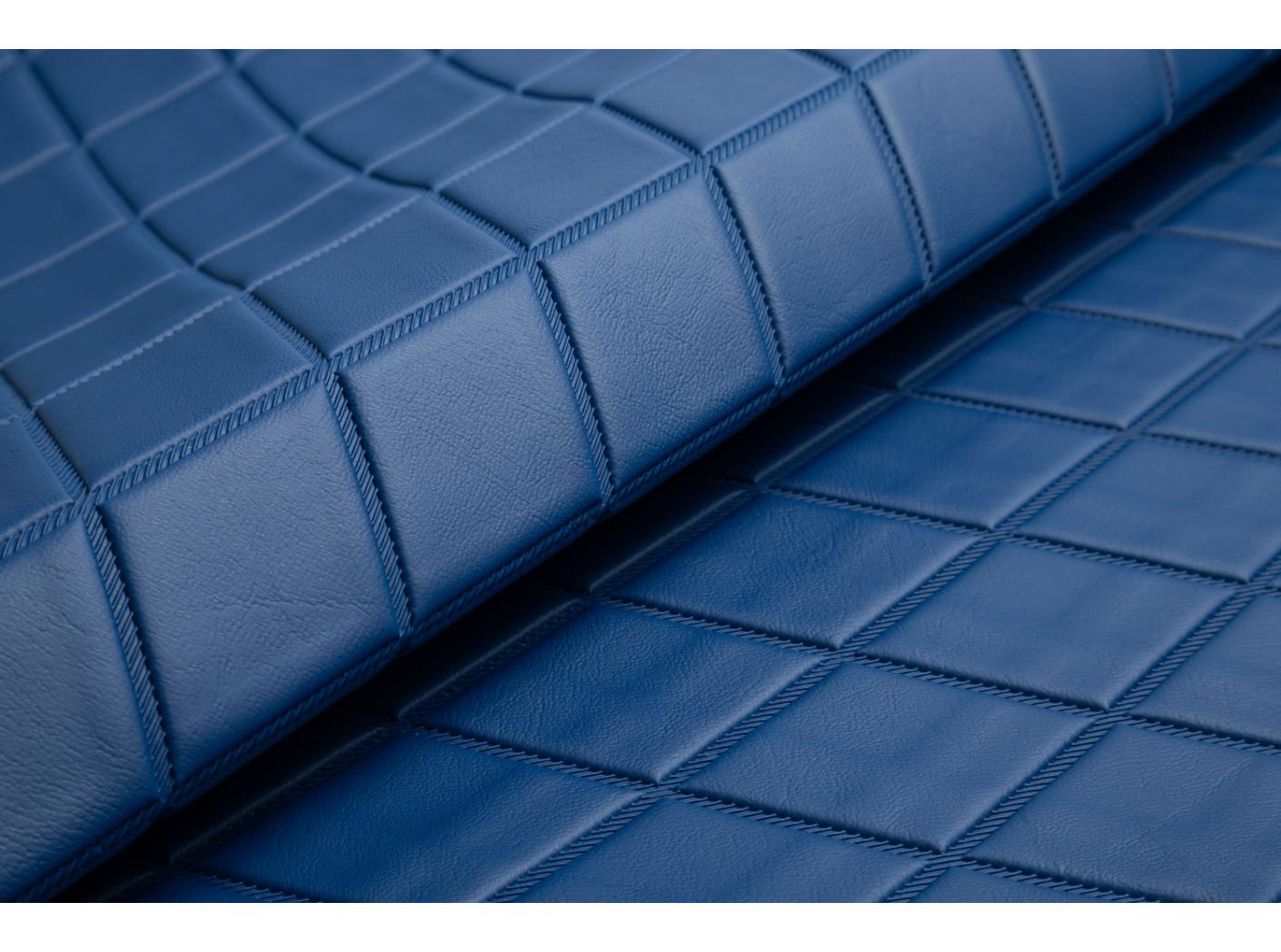Artificial leather Pisa SQUARE 3875 Blue Artificial leather Pisa SQUARE 3875 Blue