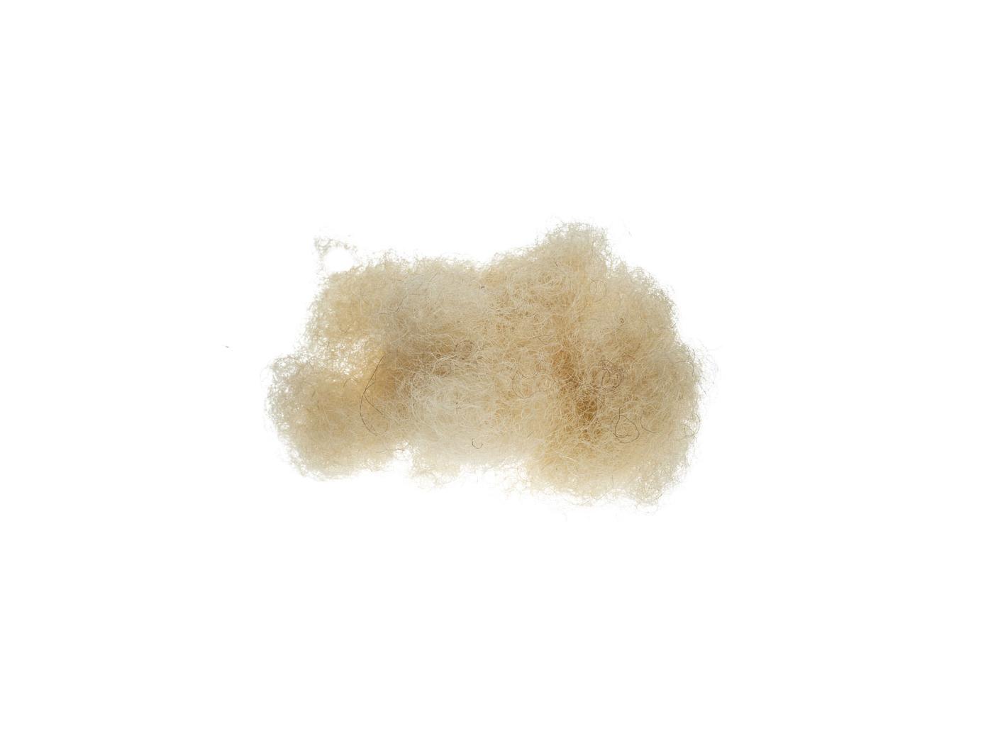 Horsehair blonde carded, 5kg/fp Horsehair blonde carded, 5kg/fp
