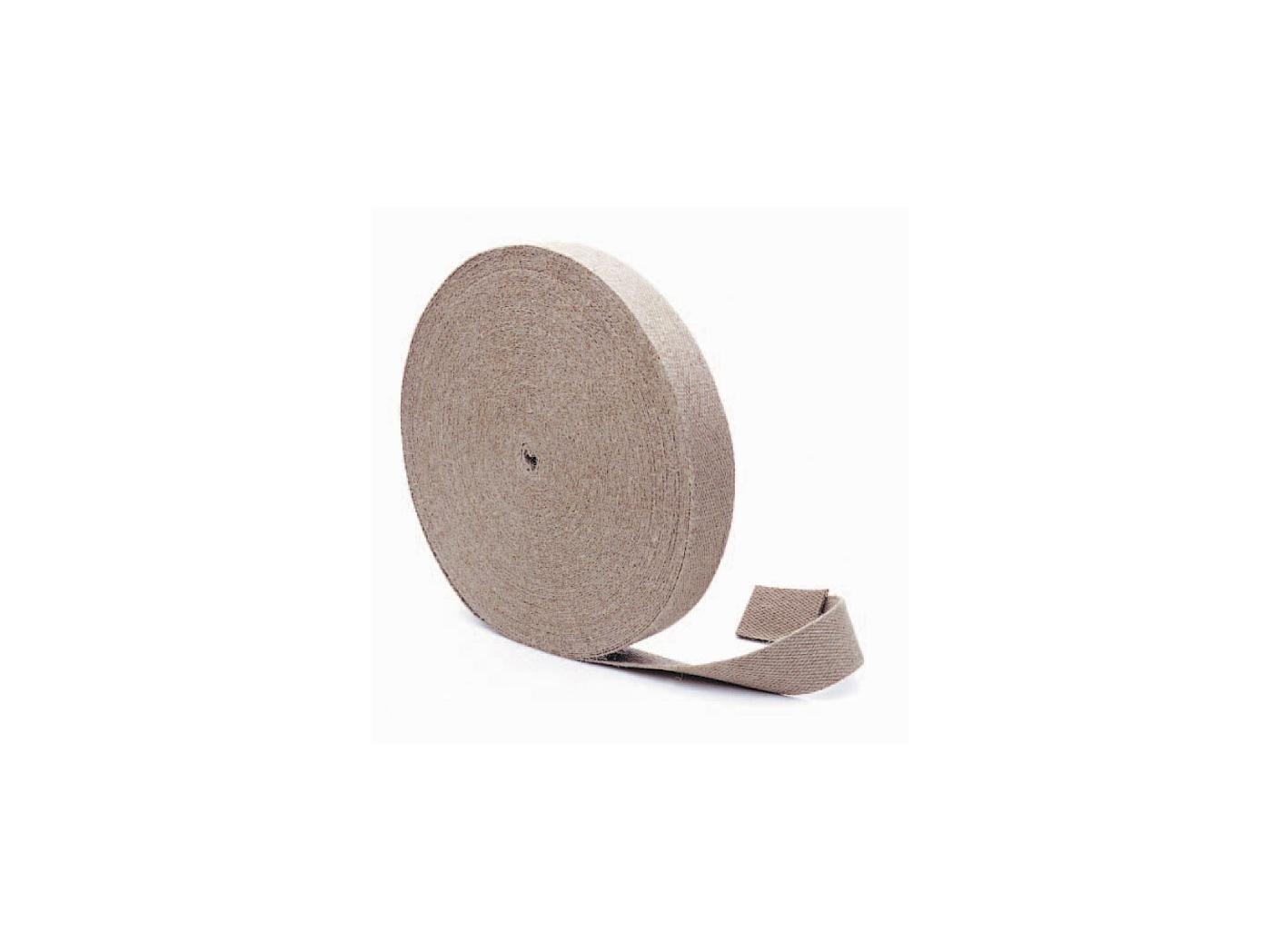 Hemp webbing Extra strong Nature, 35mm, 60m/rl Hemp webbing Extra strong Nature, 35mm, 60m/rl