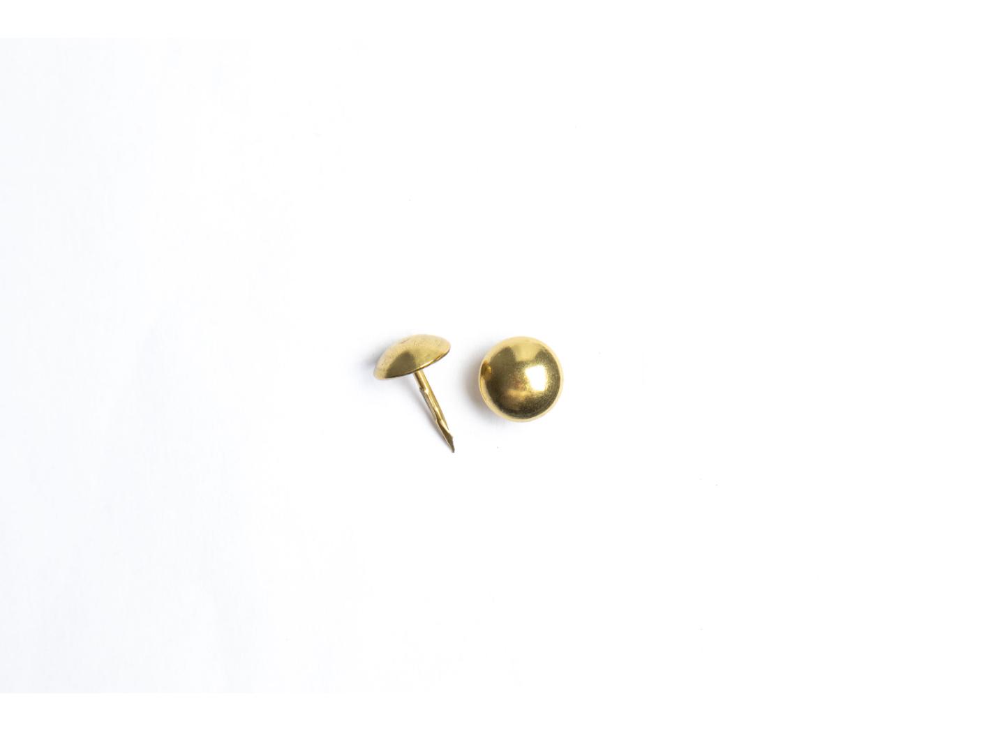 Decorative nails Brass Z130, Ø11mm, 1000pc/fp Decorative nails Brass Z130, Ø11mm, 1000pc/fp